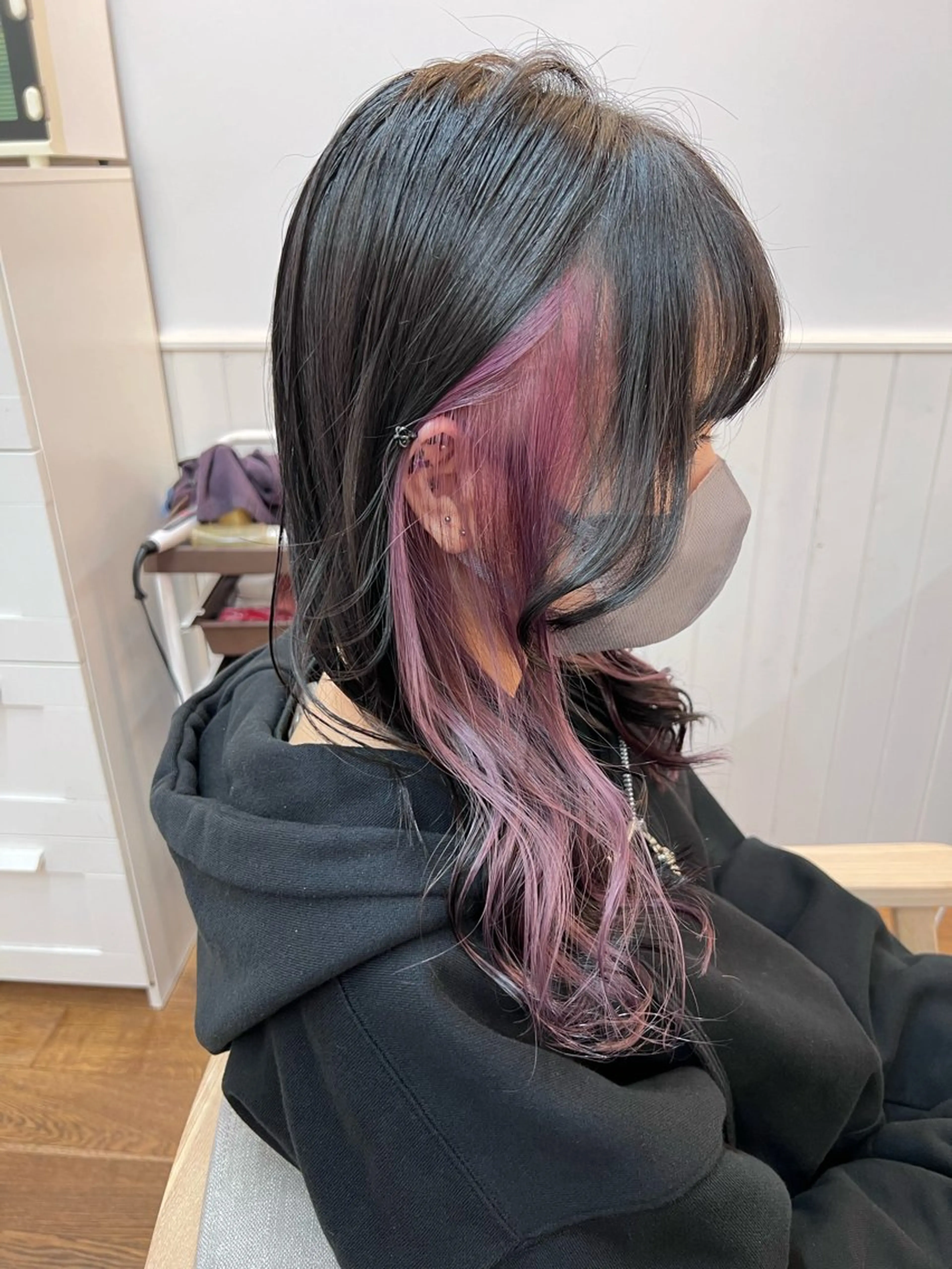 ロング カラー ヘアカラー トリートメント ✂︎HITOMI ✂︎のヘアスタイル