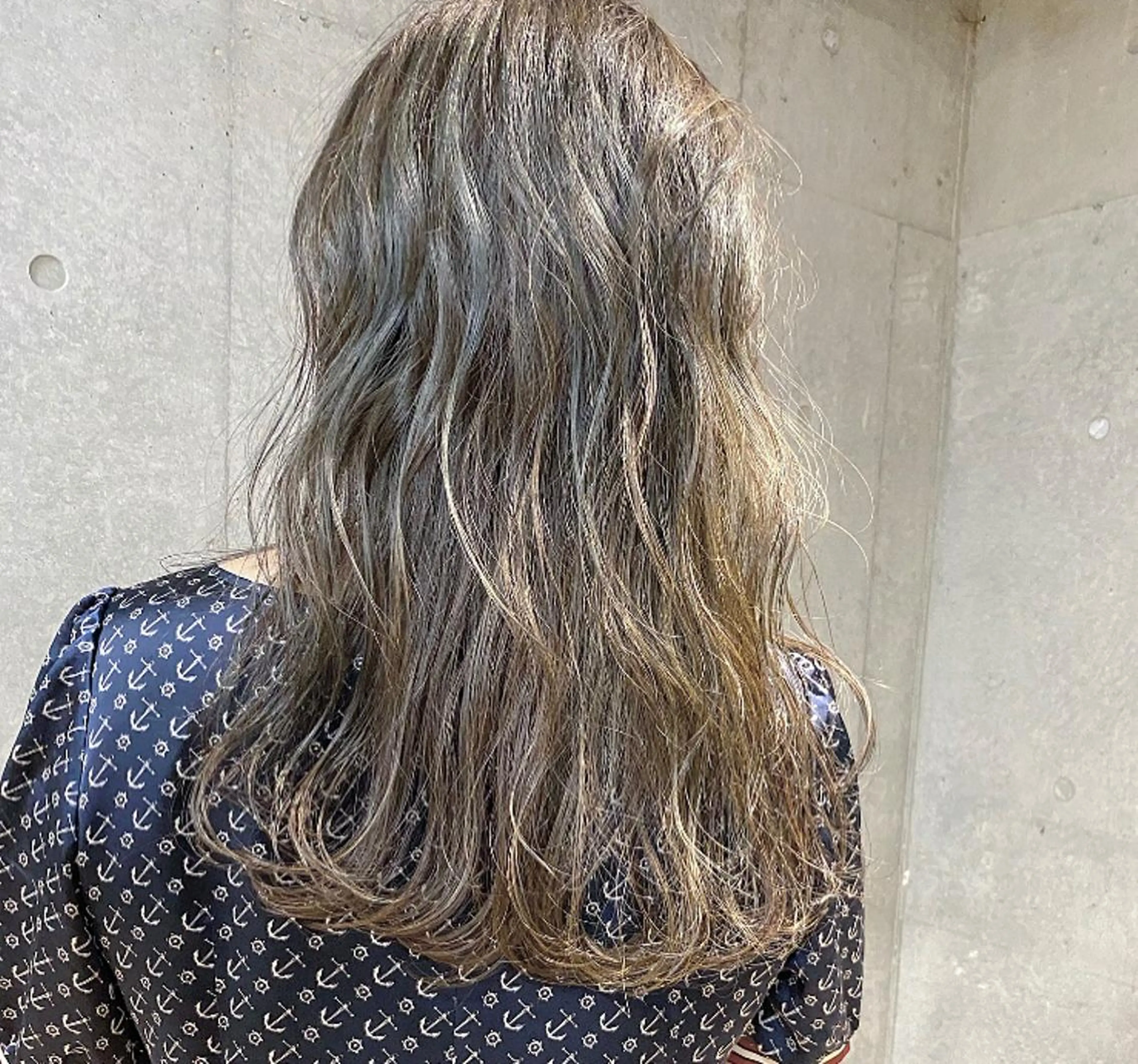 ロング カラー ヘアアレンジ branch by suri-ru所属・branch 中原のヘアスタイル