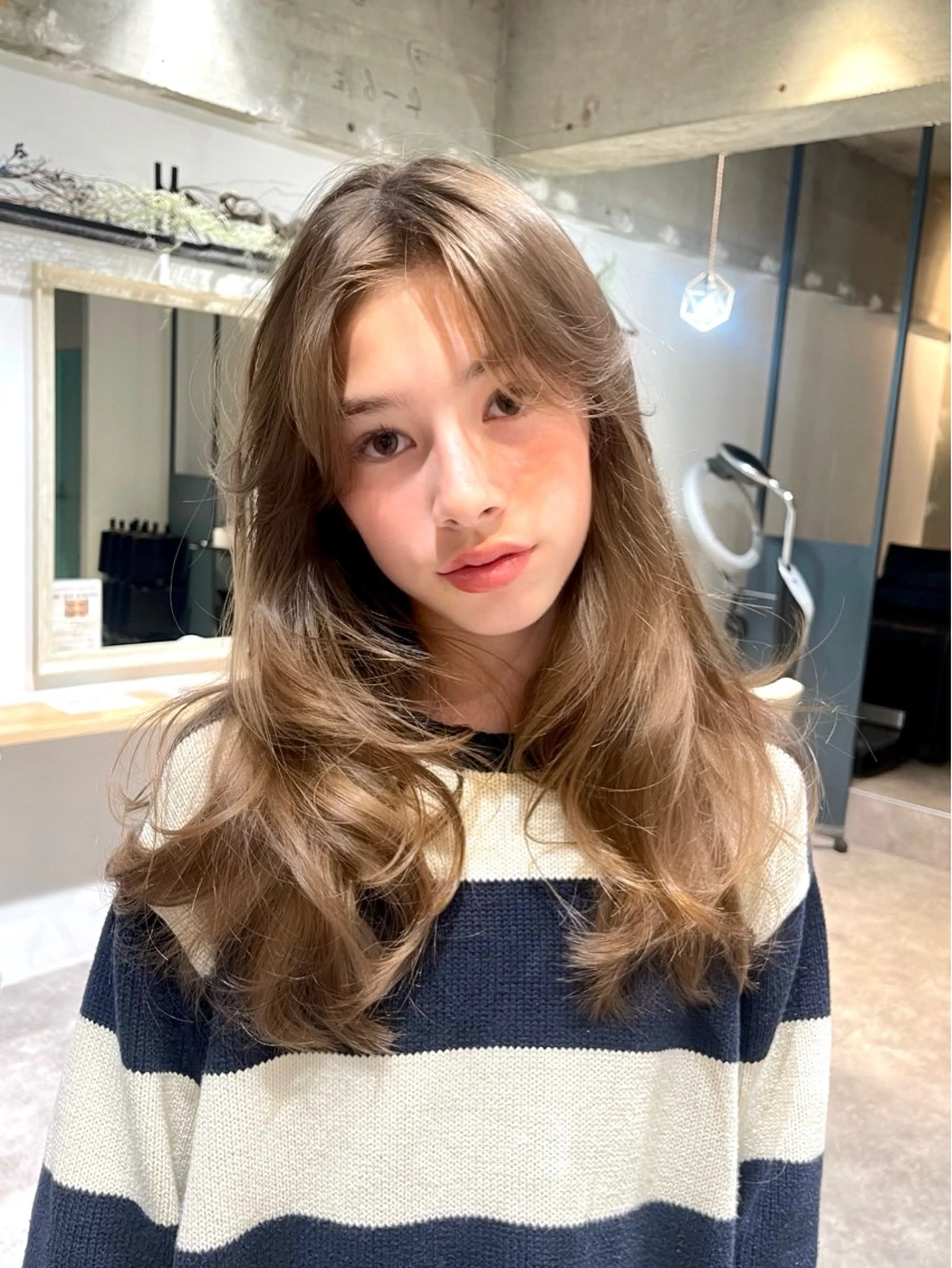 ロング カット ano @anomukuiのヘアスタイル