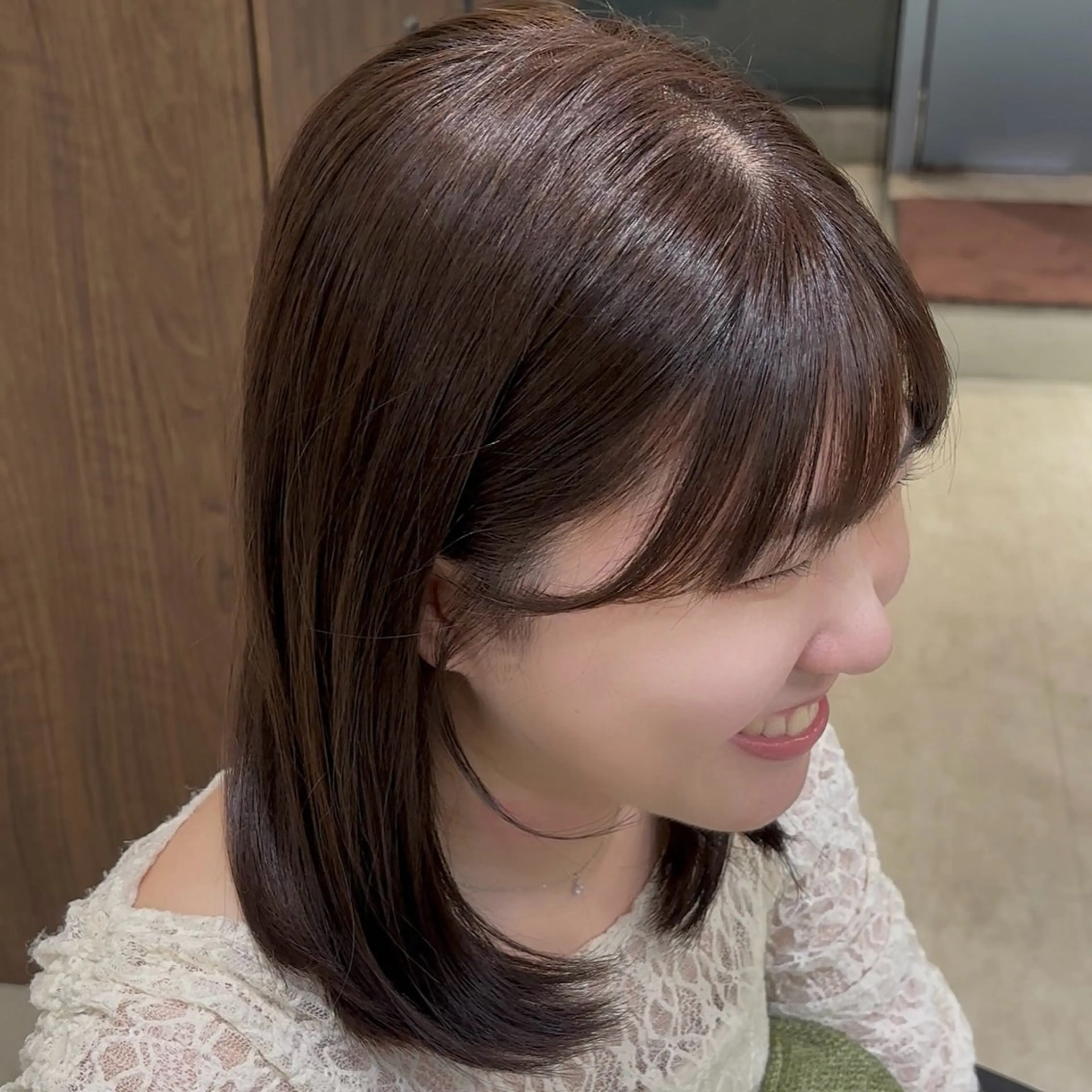 ミディアム ヘアカラー i.Tokyo所属・美髪/縮毛矯正/ 渋谷/ゆうな🤍のヘアスタイル