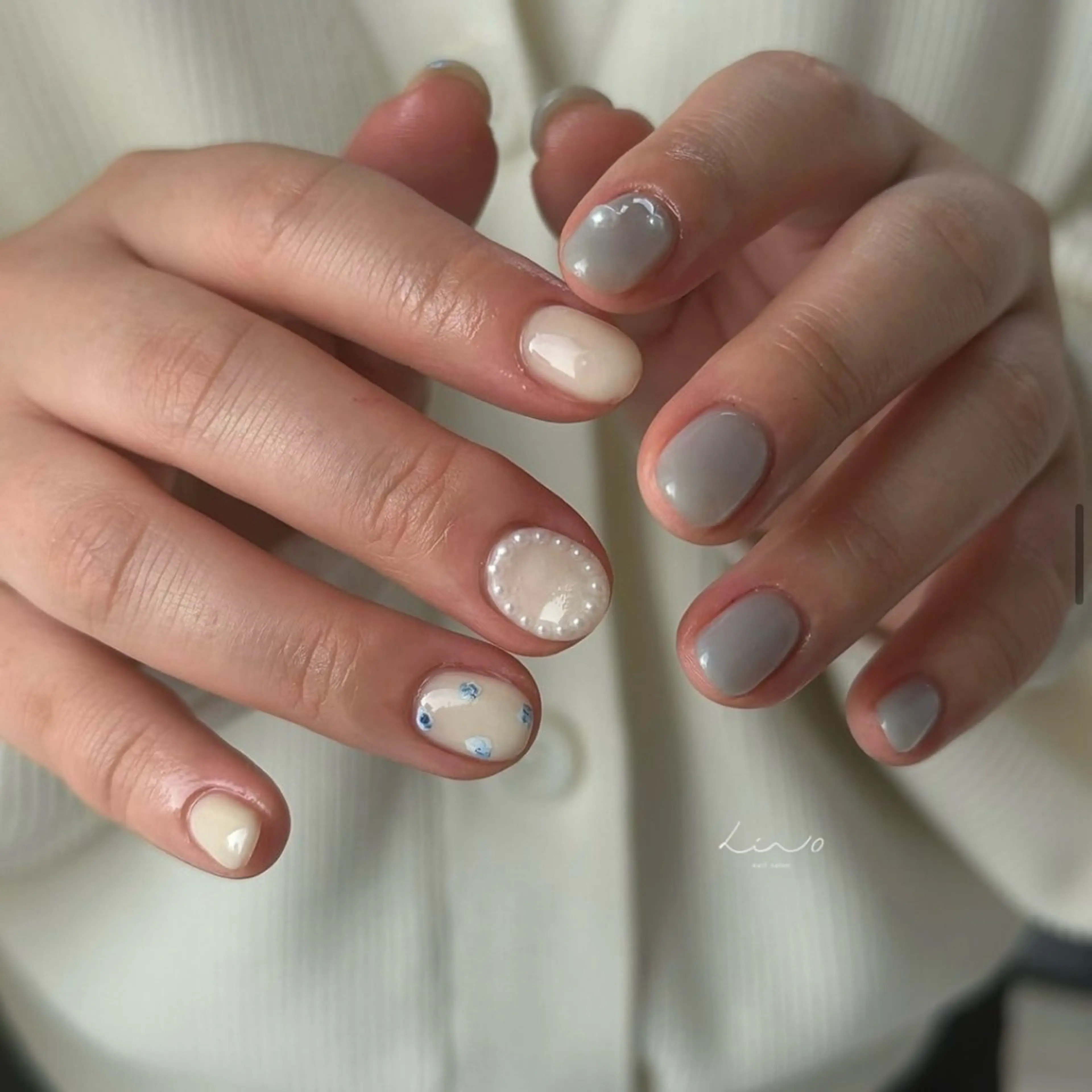 ネイル ハンドネイル lino大阪本町店所属・lino 大阪本町店のネイルデザイン