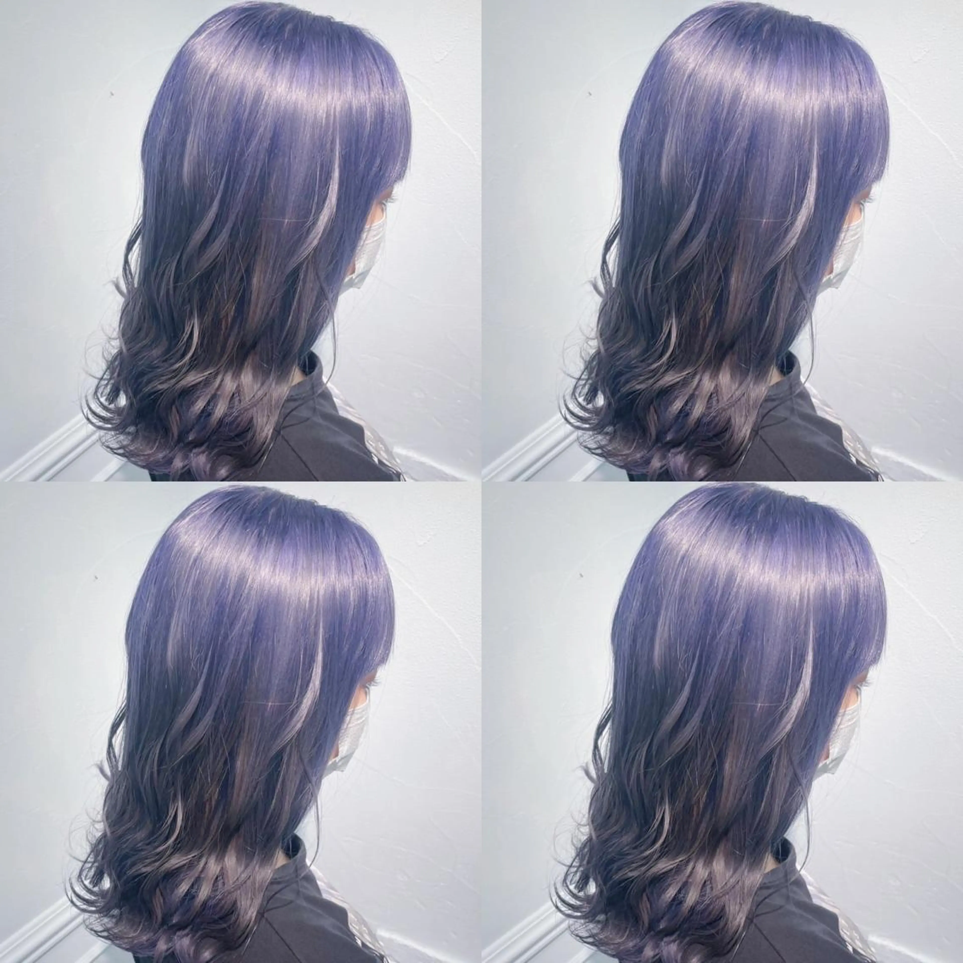 セミロング ヘアカラー トリートメント ヘアセット 柔らかカラー/ レイヤーYUTO🧋のヘアスタイル