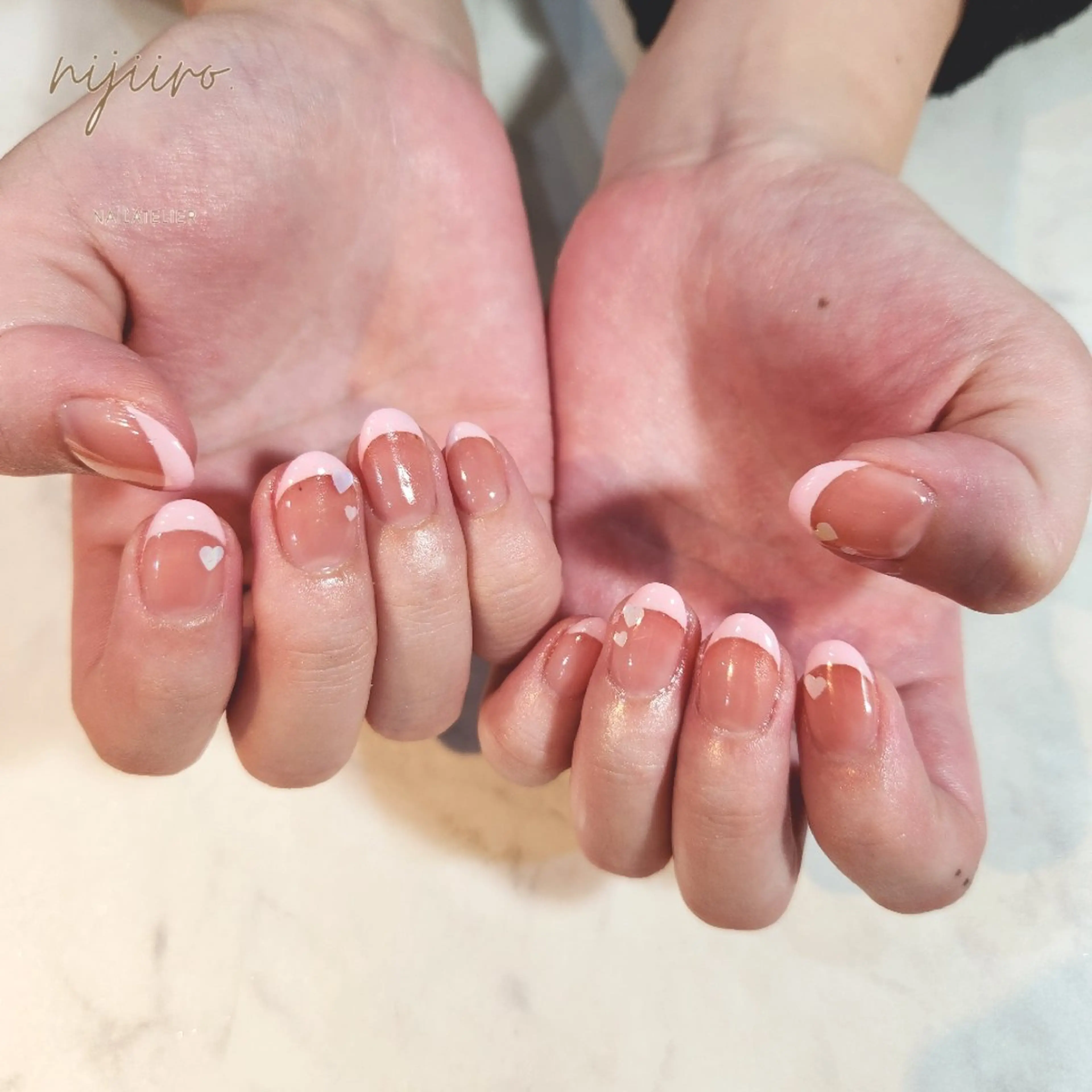 ネイル ハンドネイル nailatelier nijiiro.所属・nijiiro🌈 サトウのネイルデザイン