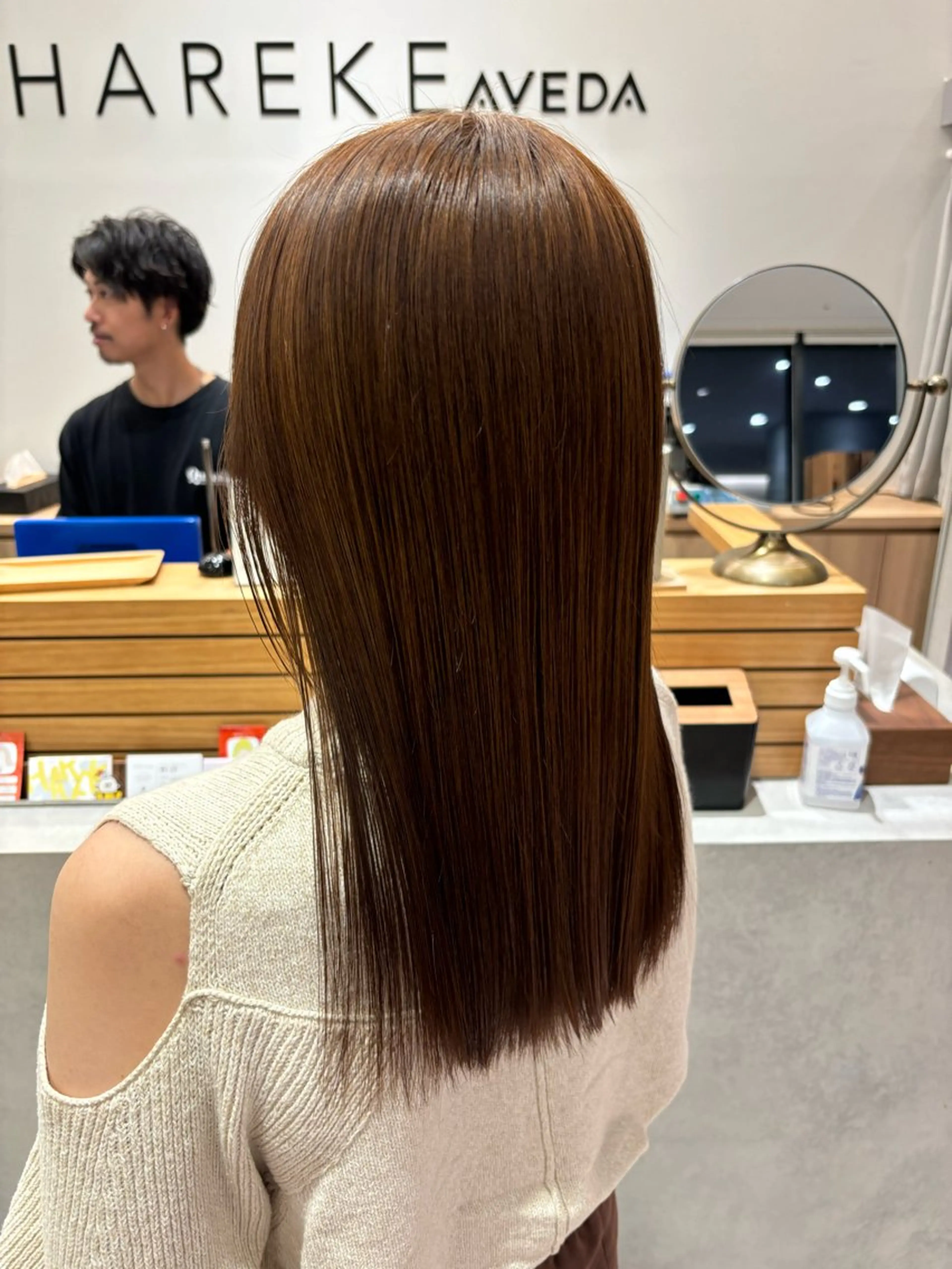 カット+オーダメイドカラー+トリートメントの写真