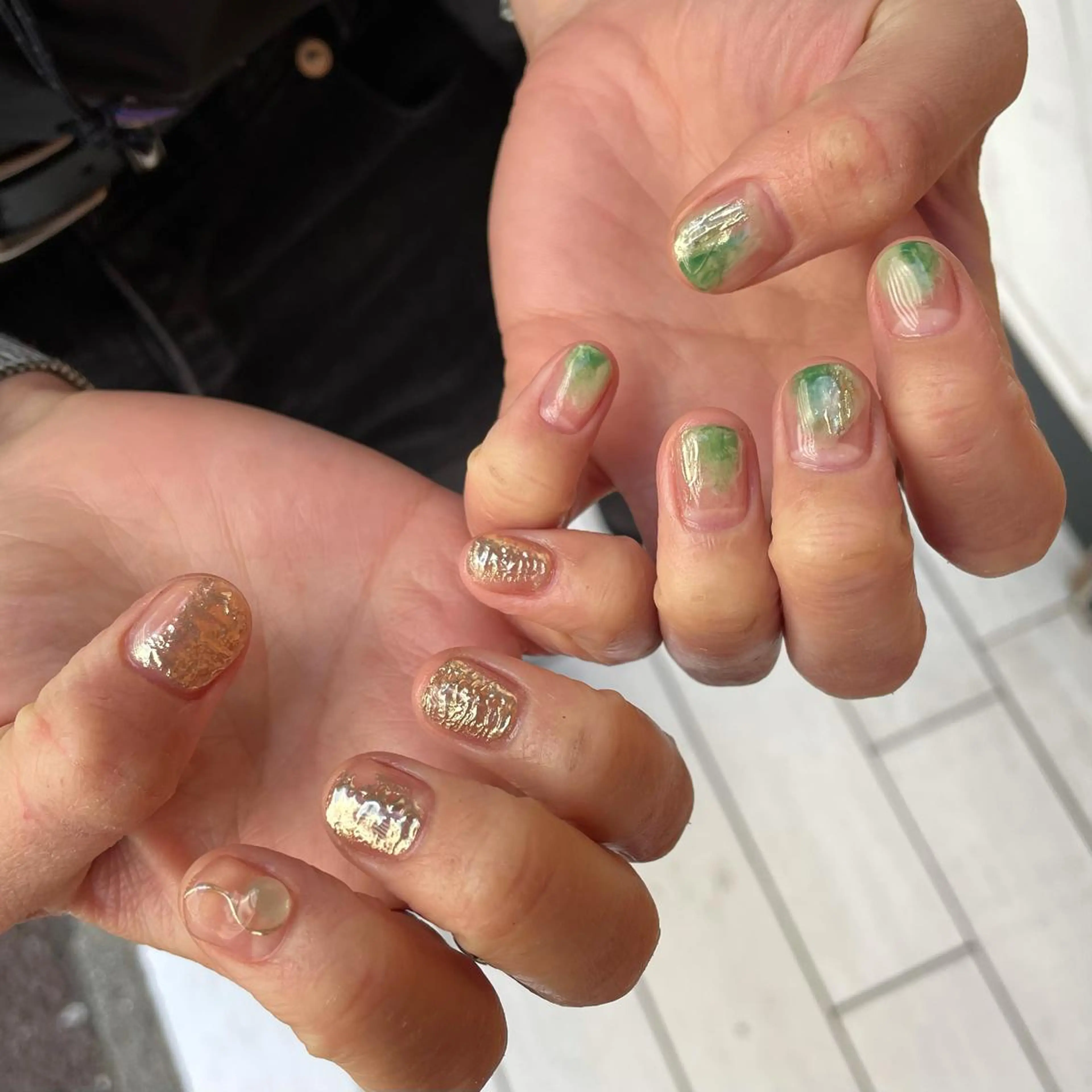 ネイル 新井 ひなののネイルデザイン