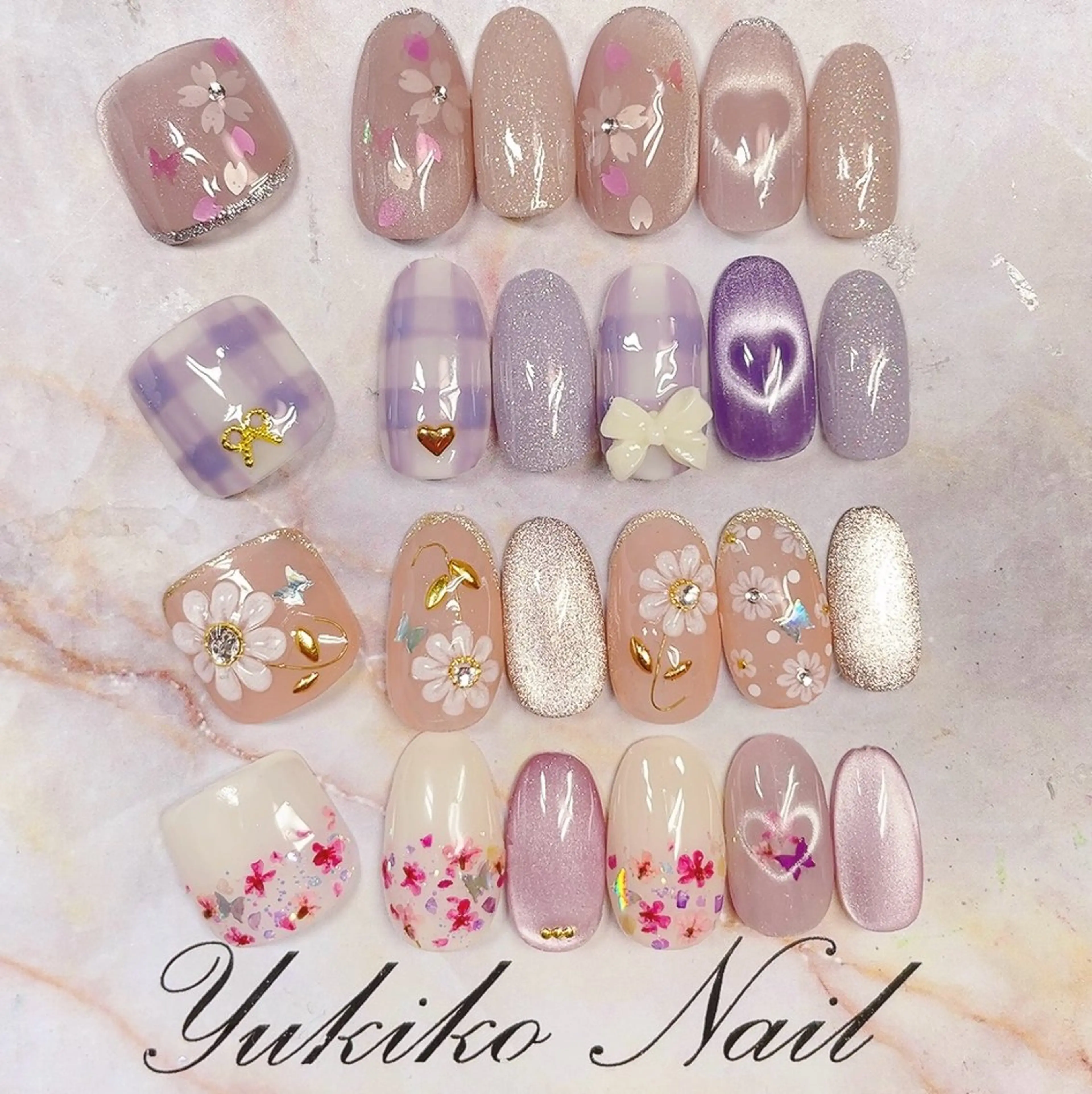 ネイル ハンドネイル ユキコ ネイルのネイルデザイン