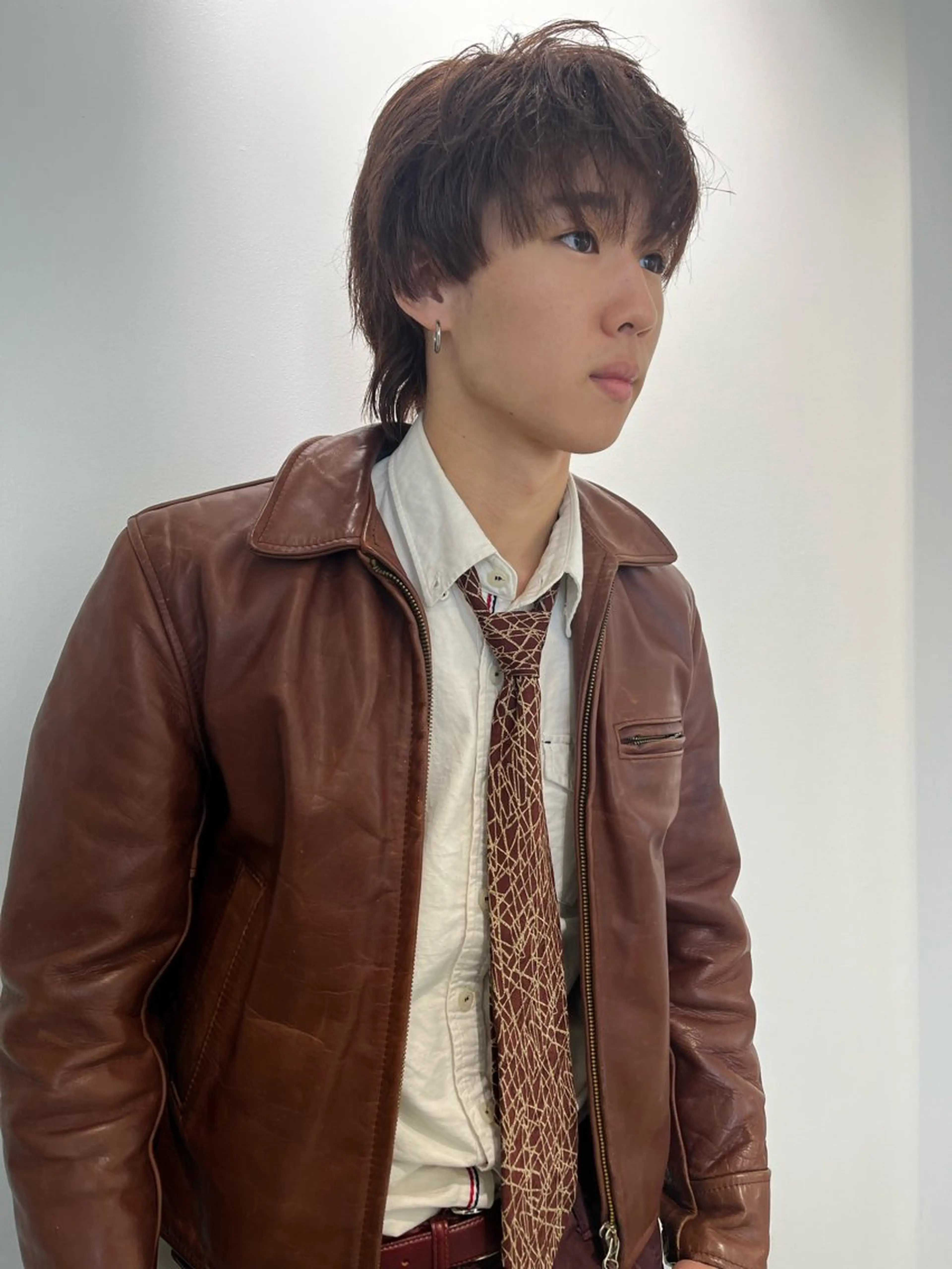 カラー メンズ フェザーパーマ メンズパーマ 透明感カラー 外国人風カラー アイブロウリフト/ 髪質改善カラー/みわの眉毛・アイブロウイメージ