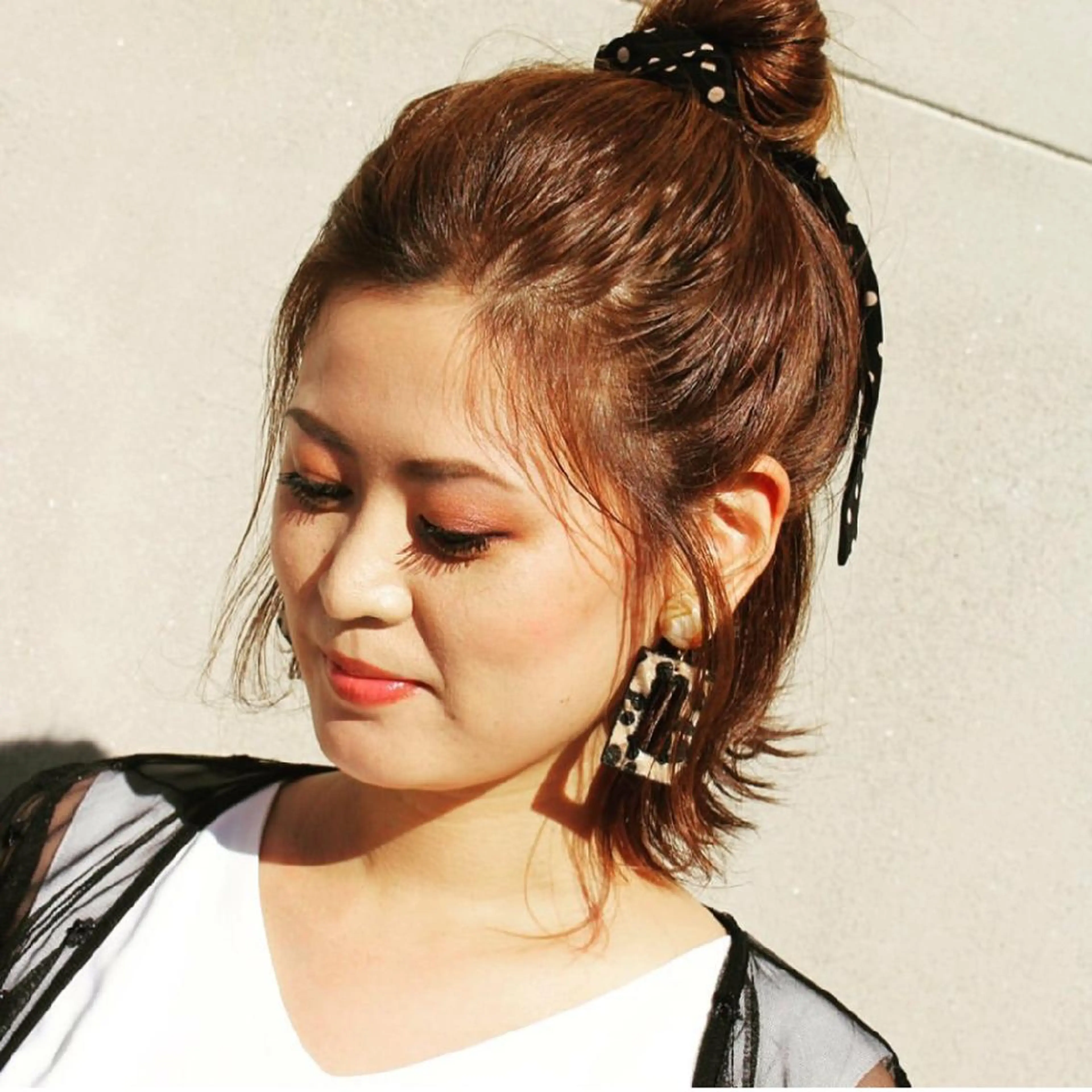 ミディアム ra ci cu らしくのヘアスタイル