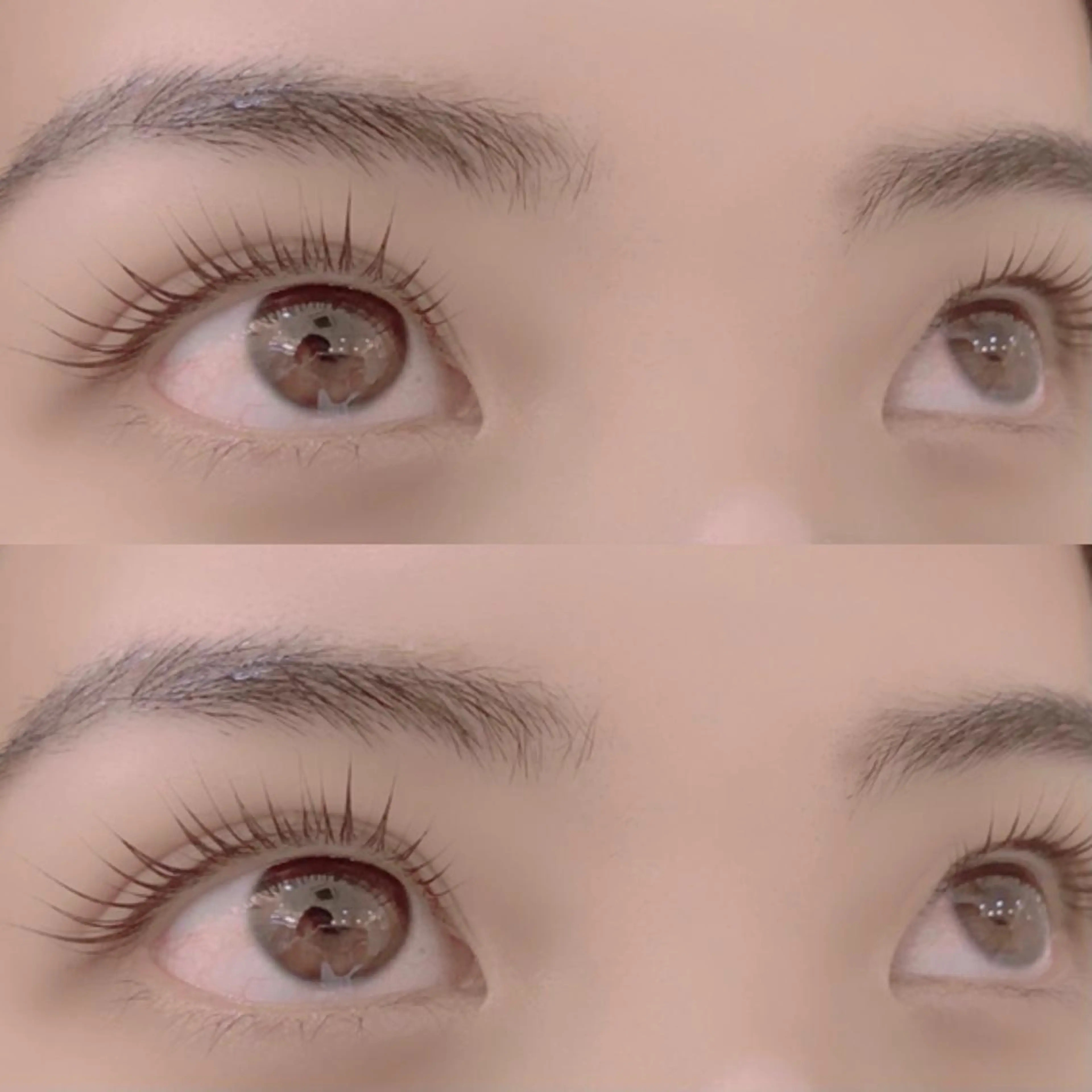 マツエク・マツパ カラーマツエク フラットラッシュ 韓国風マツエク パリジェンヌラッシュリフト まつげパーマ オーダーメイドまつげ ＆まゆげ.RIKAのマツエク・マツパデザイン