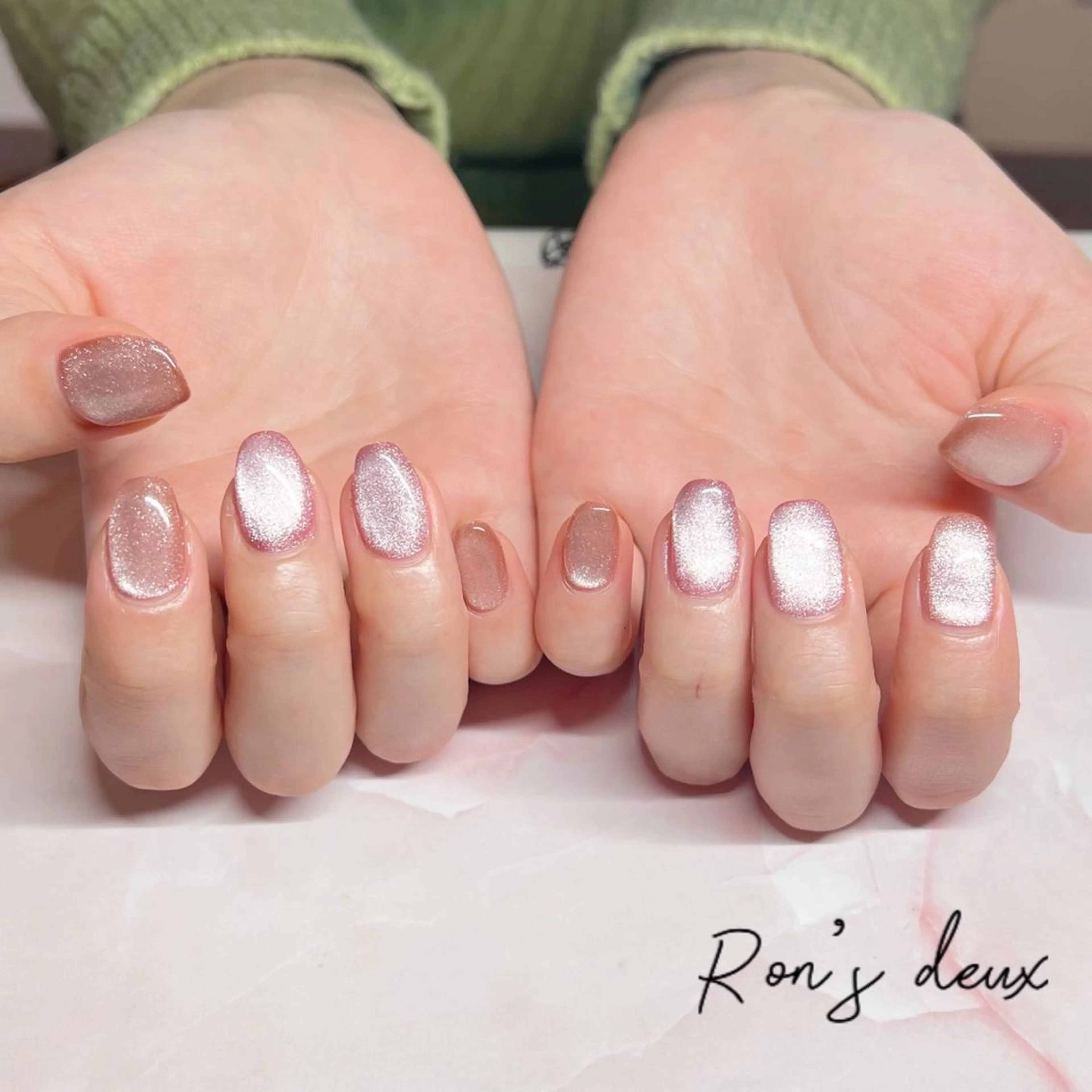 ネイル Ron's nail 笹岡のネイルデザイン