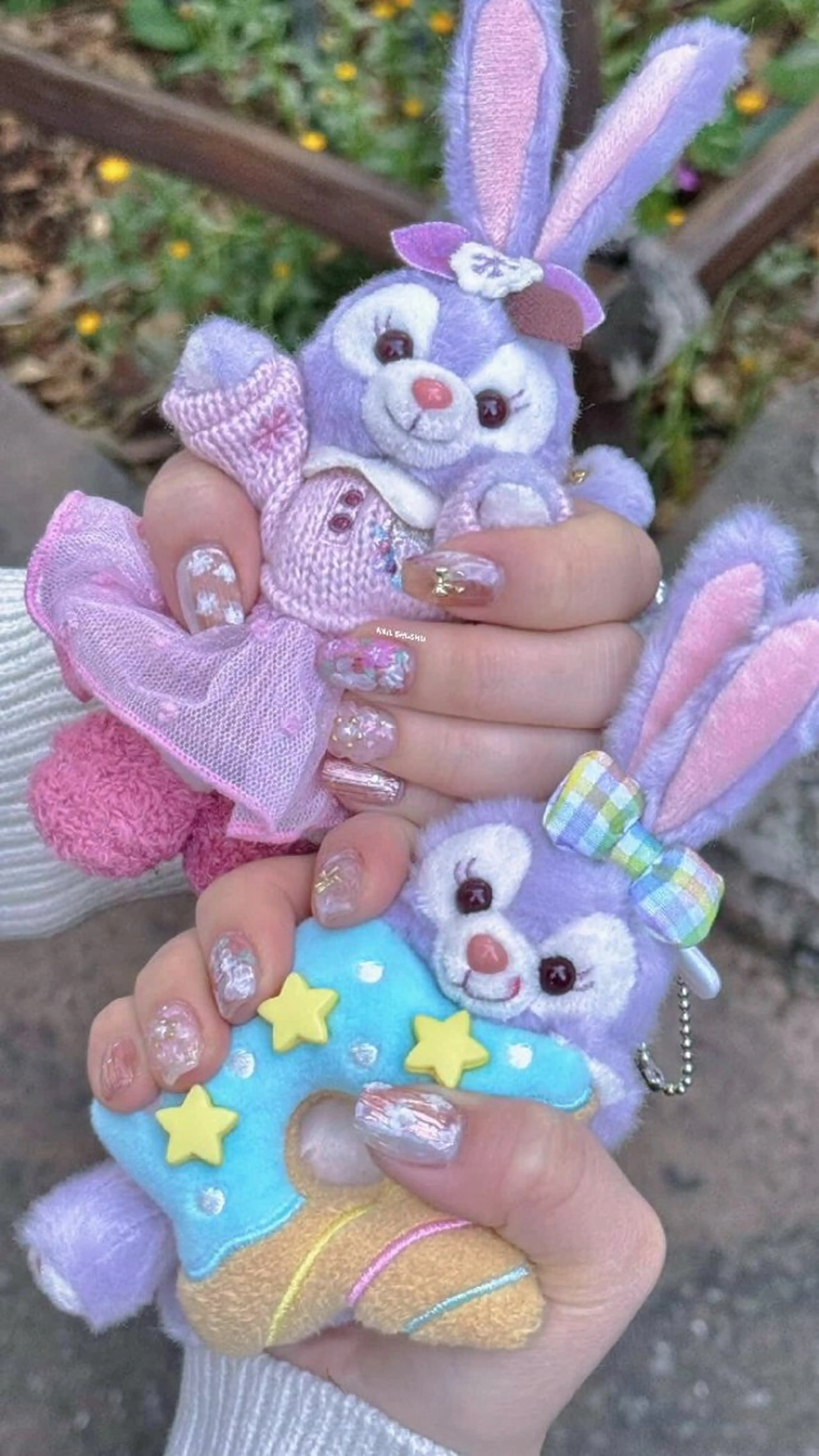 ネイル ハンドネイル 3dパーツ/流行り 👧shushu❤️のネイルデザイン
