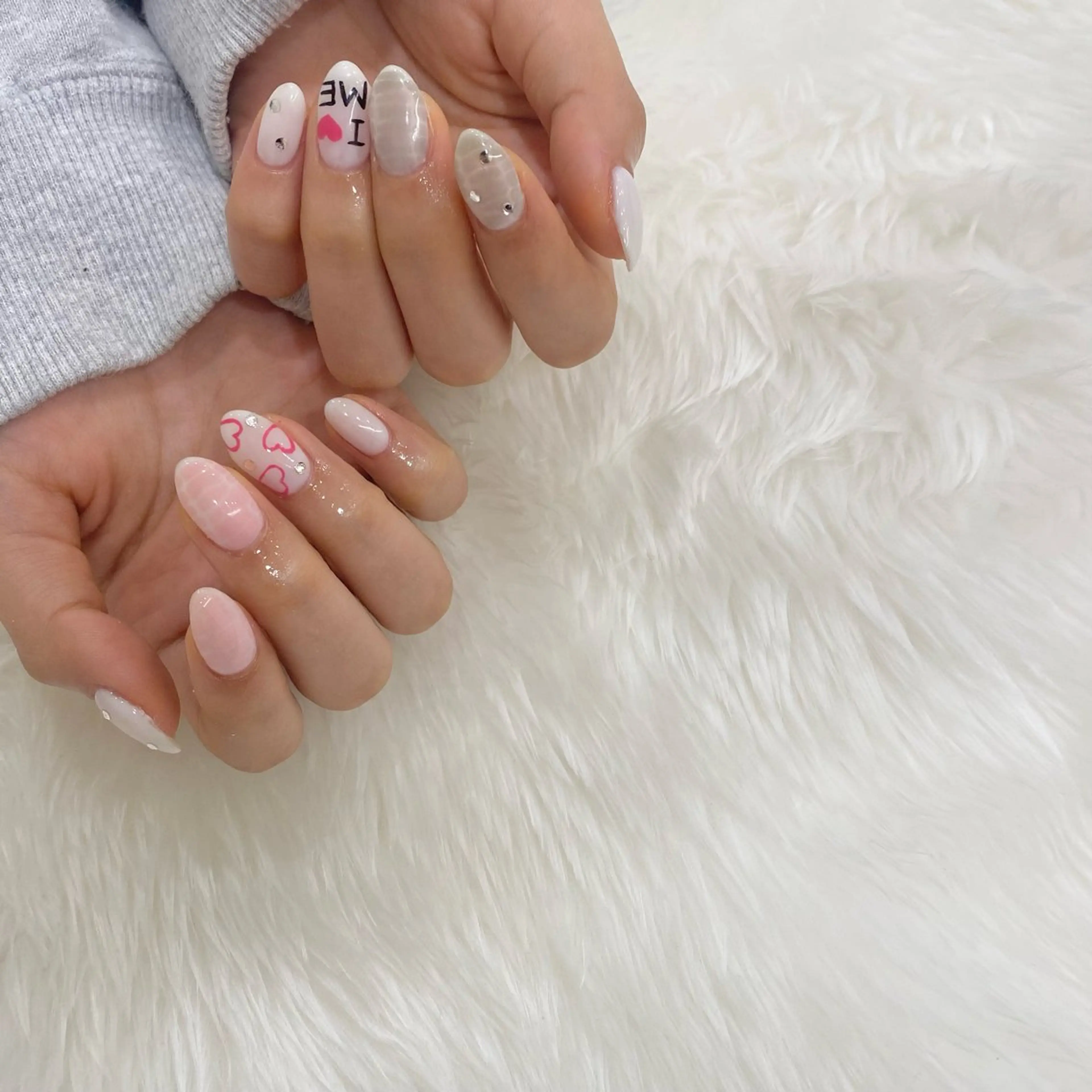 ネイル 持ち込み オフィスネイル Nailsalon Merci所属・Merci momoのネイルデザイン