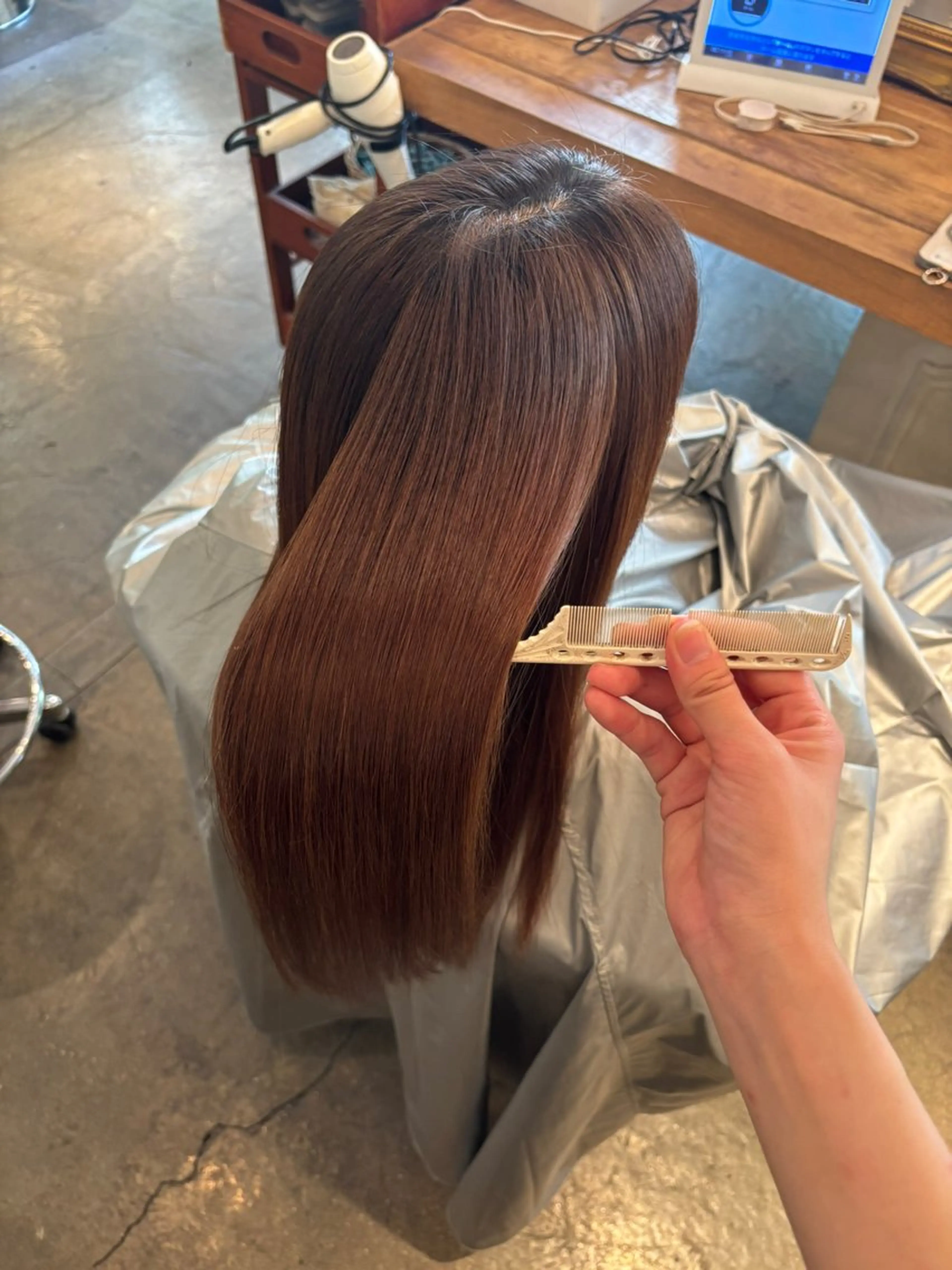 ロング ワンホン/艶髪/韓国 🦋kokona🦋のヘアスタイル