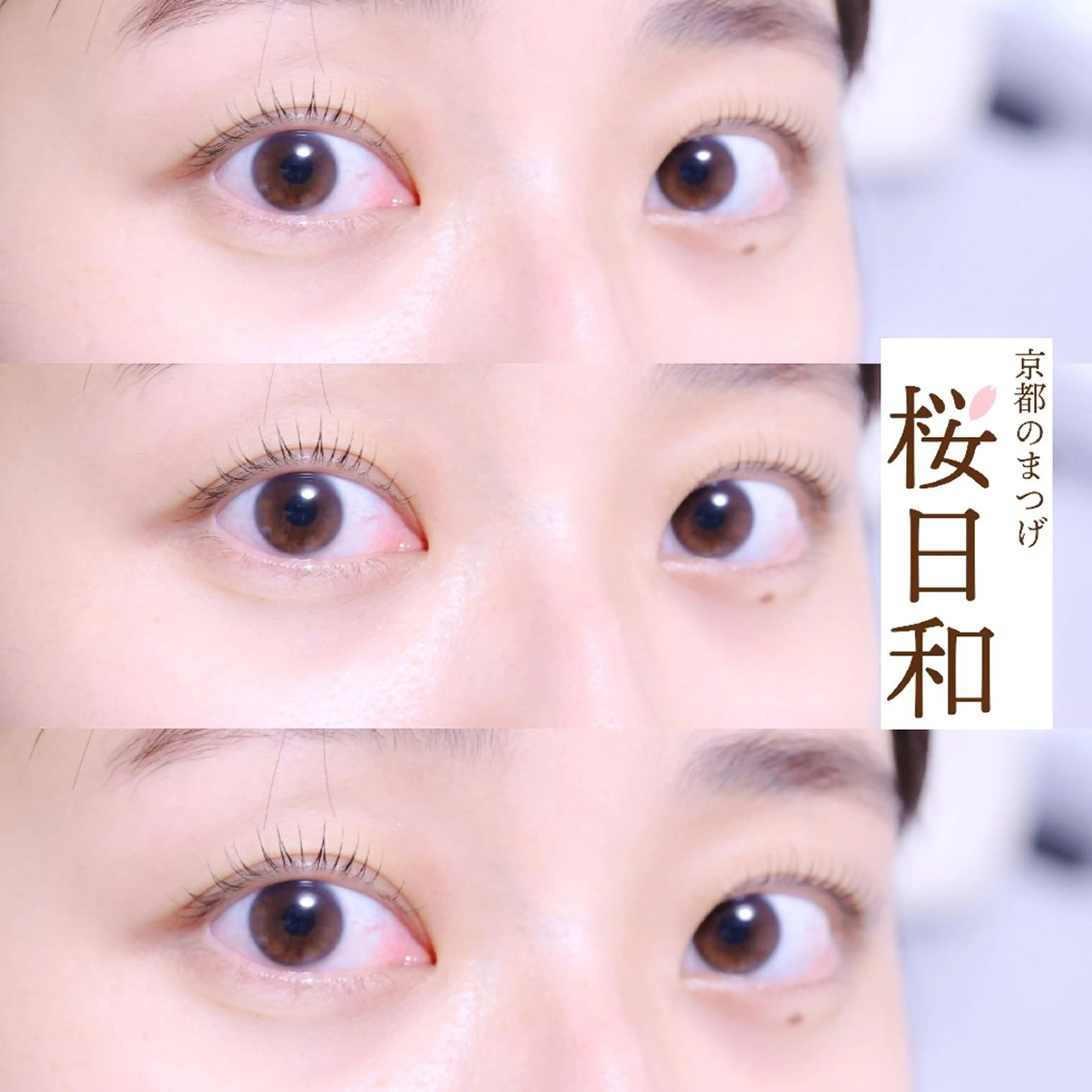 マツエク・マツパ バインドロック カラーマツエク フラットラッシュ ナチュラル まつげパーマ 京都のまつげ桜日和 小島美桜のマツエク・マツパデザイン