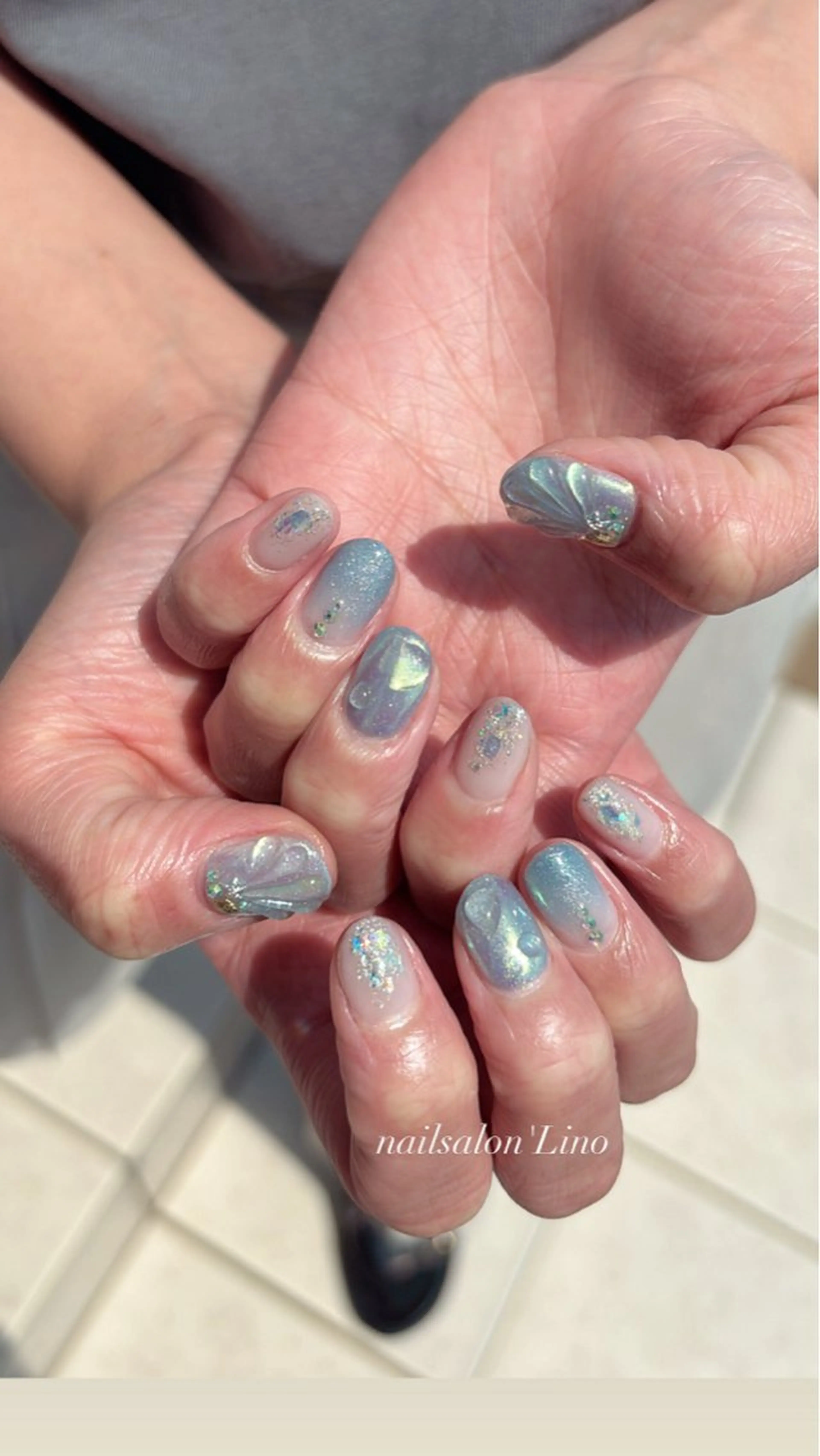ネイル Lino𓂃⟡.· Chizuruのネイルデザイン