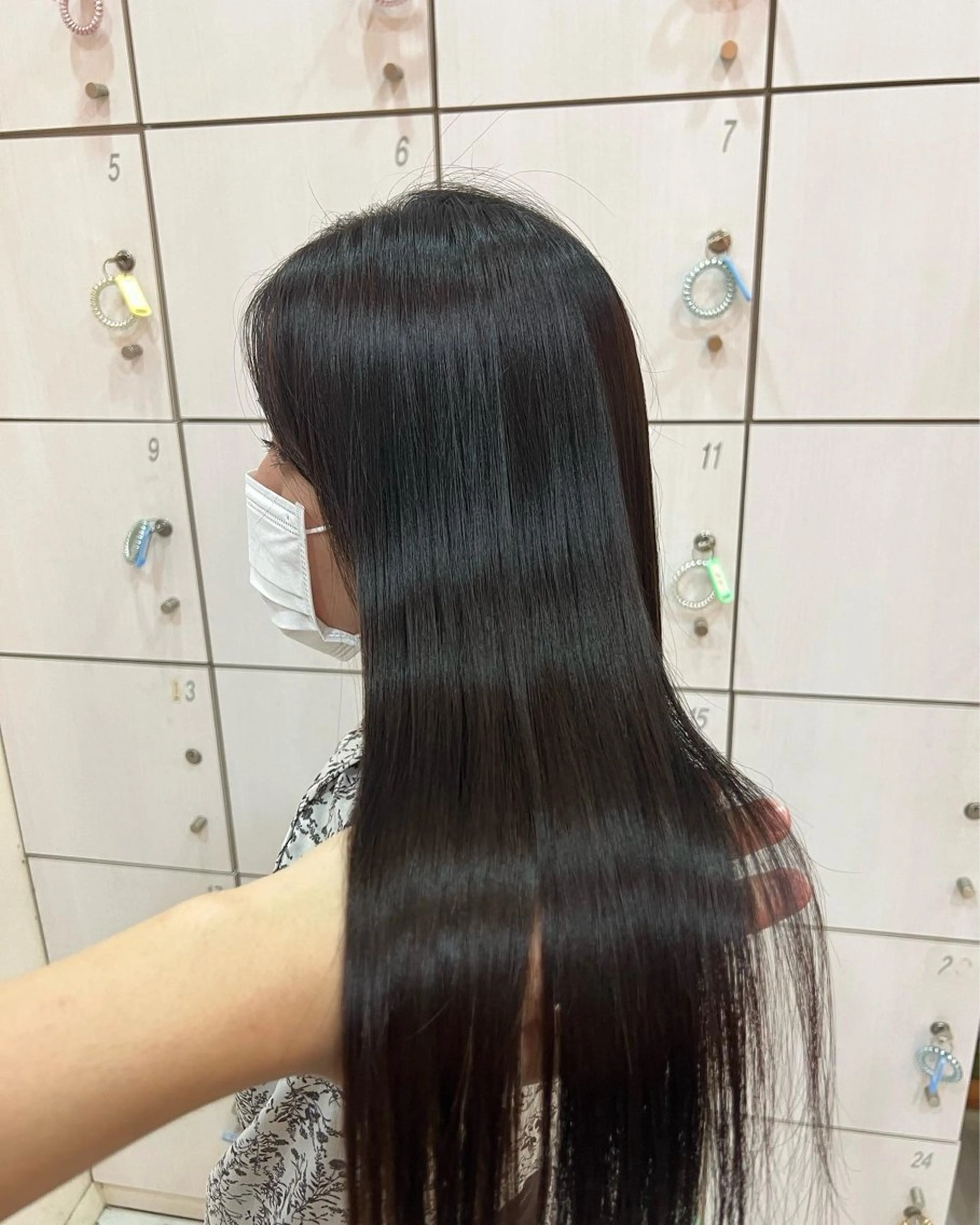 ロング 縮毛矯正 🎈カラーエステ 🎈通事  啓人のヘアスタイル