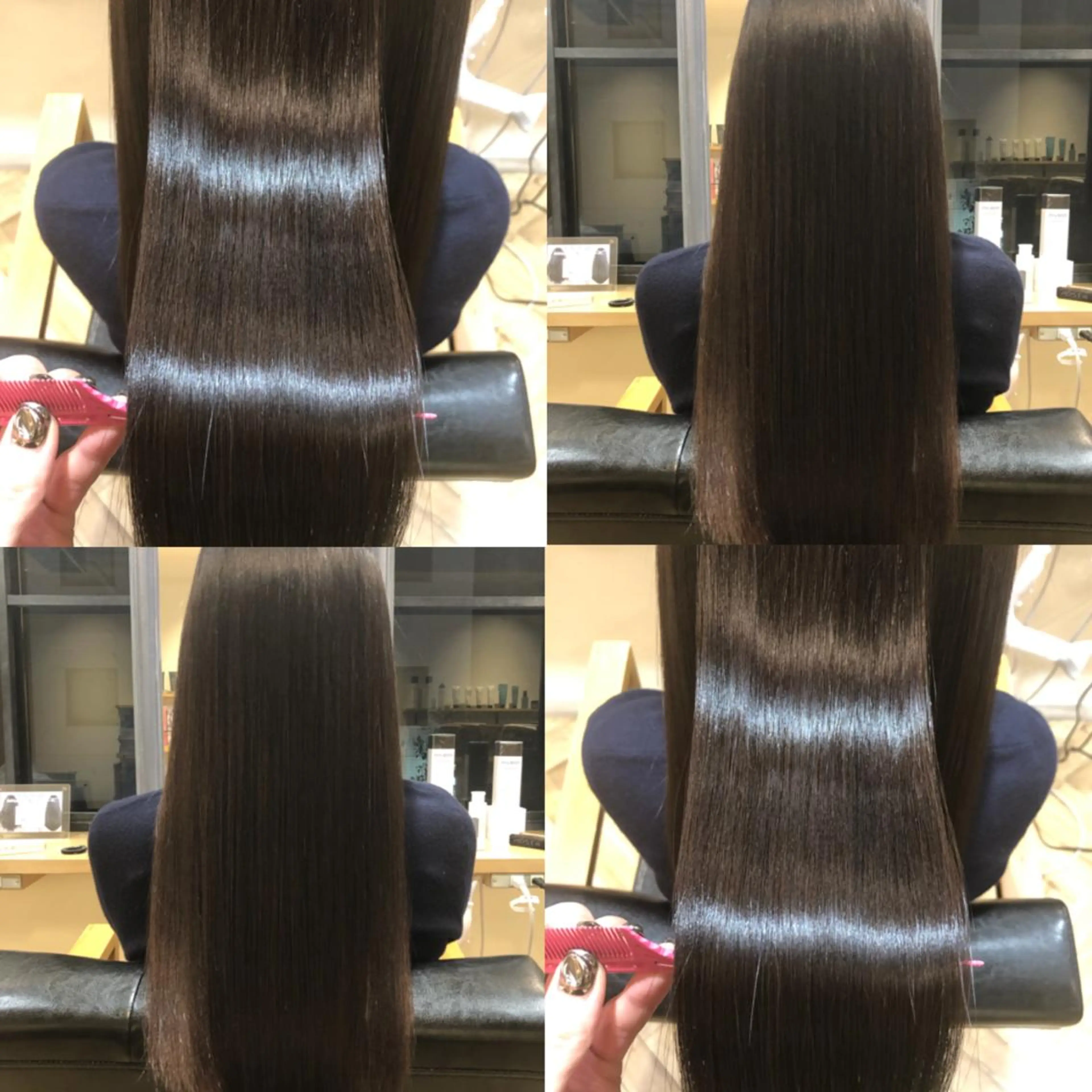 ロング 艶カラー/韓国顔周り 🎀mamiのヘアスタイル