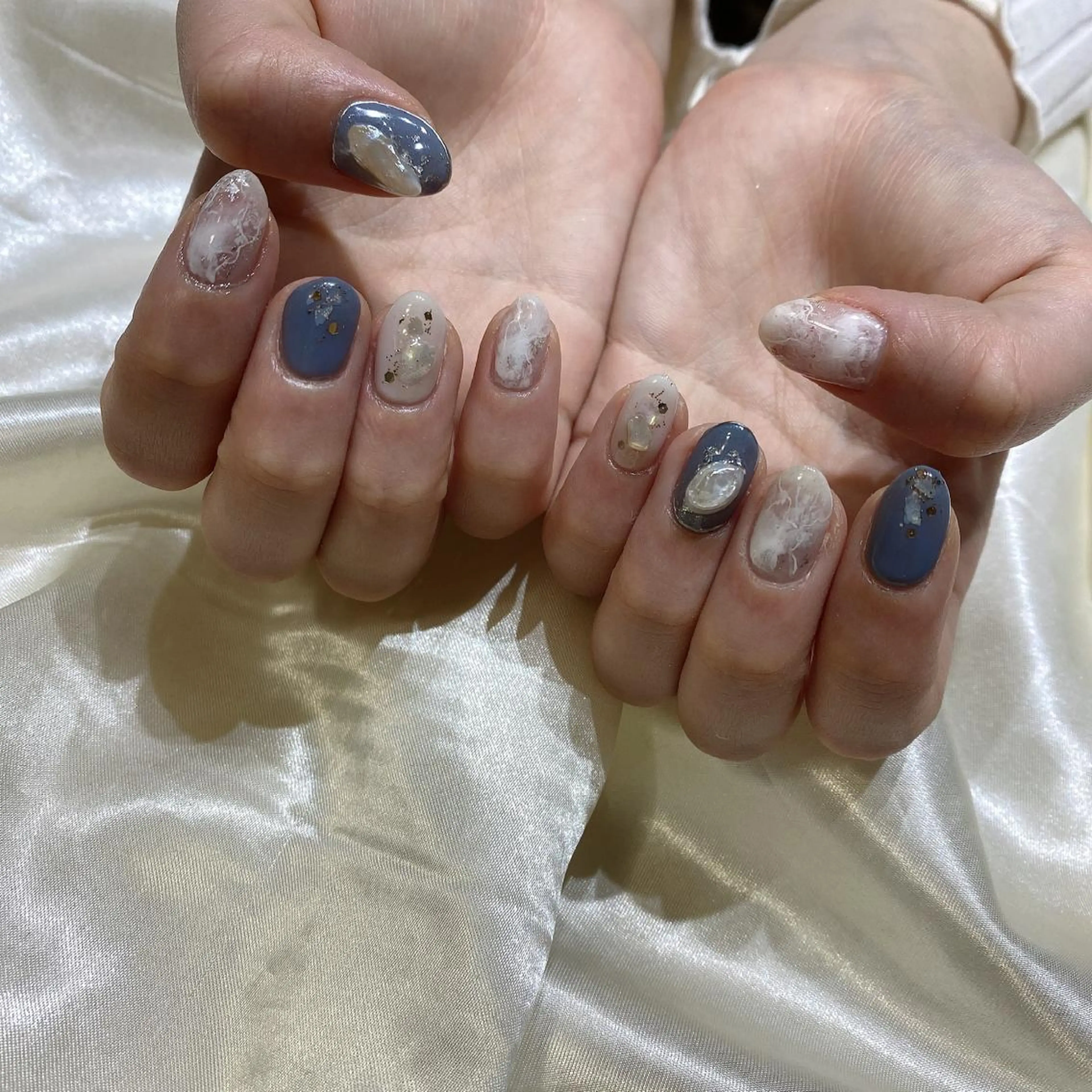 ネイル ハンドネイル 西岡 杏のネイルデザイン