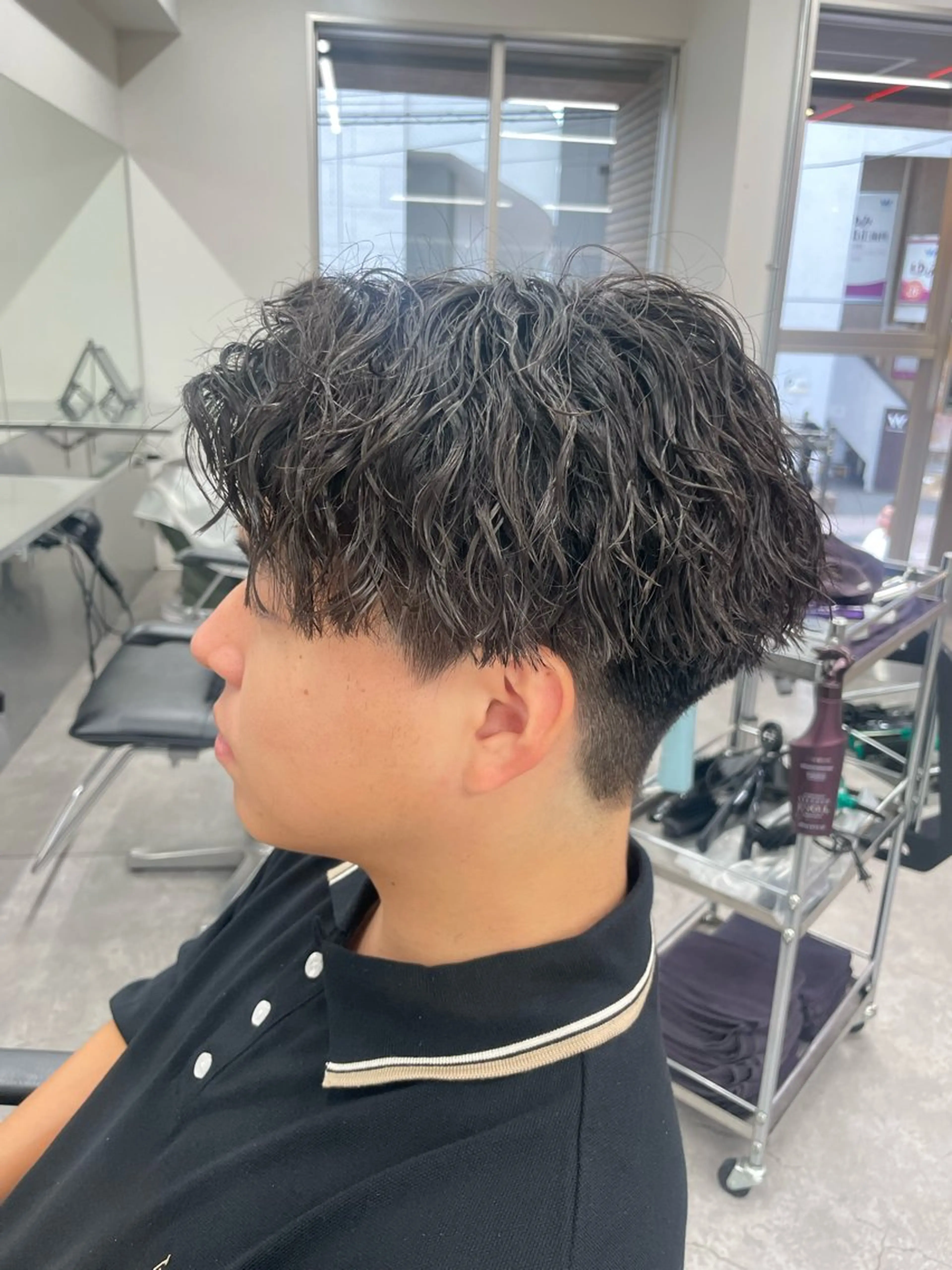 パーマ メンズ カット パーマ 町田エリアＮｏ．１/ パーマ特化/太田京希のヘアスタイル