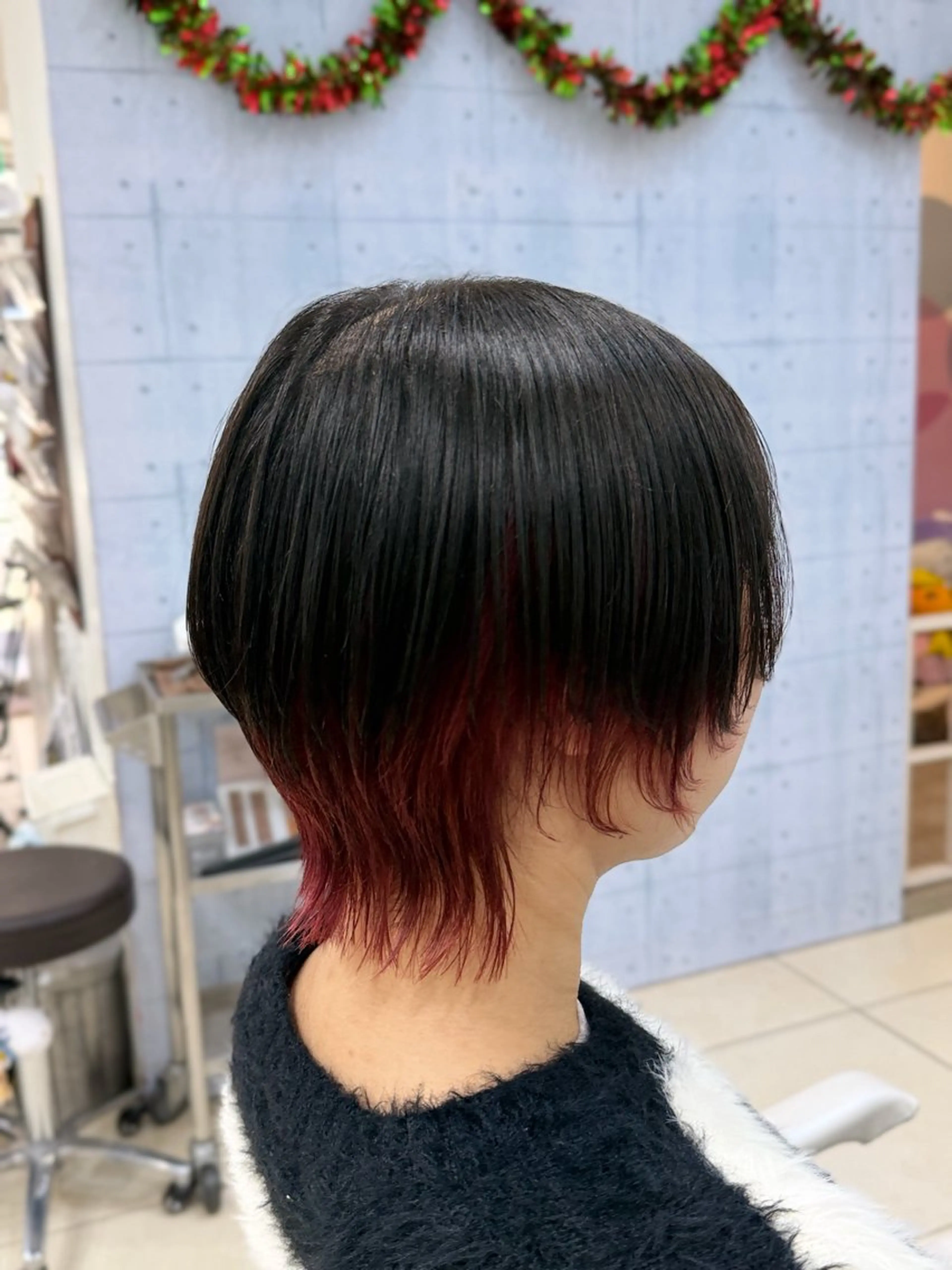 ショート カラー レッドカラー カット ヘアカラー 🤎ベージュカラー/ 髪質改善/山岸🤎のヘアスタイル