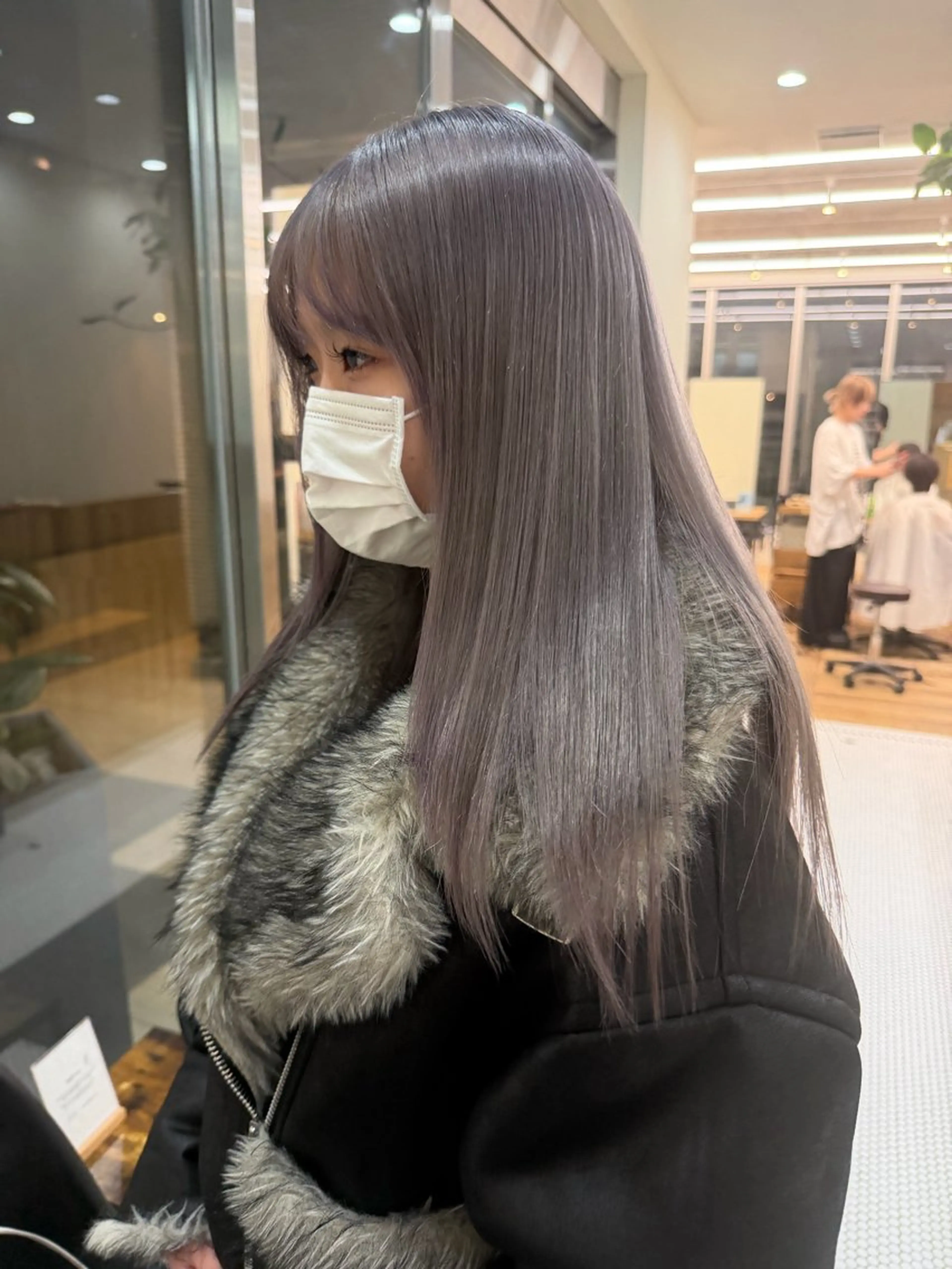 ロング カラー カット ヘアカラー トリートメント belle   表参道　terrace所属・抜きっぱなしブロンド /ハイトーン/カナタのヘアスタイル