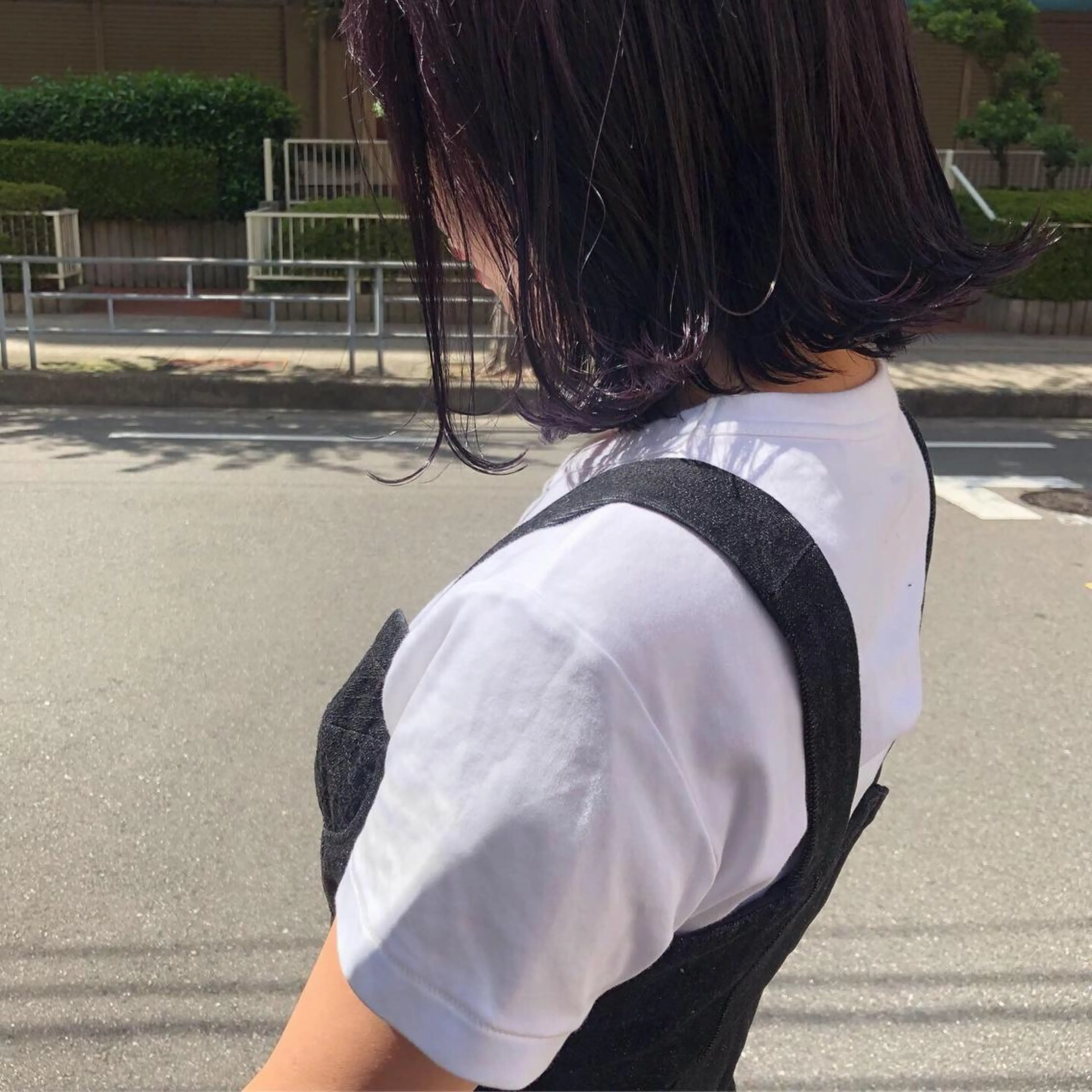 ミディアム カラー ヘアアレンジ ブリーチ ラベンダーカラー カット ヘアカラー トリートメント 酸性縮毛矯正🧴韓国 レイヤー/髪質改善のヘアスタイル