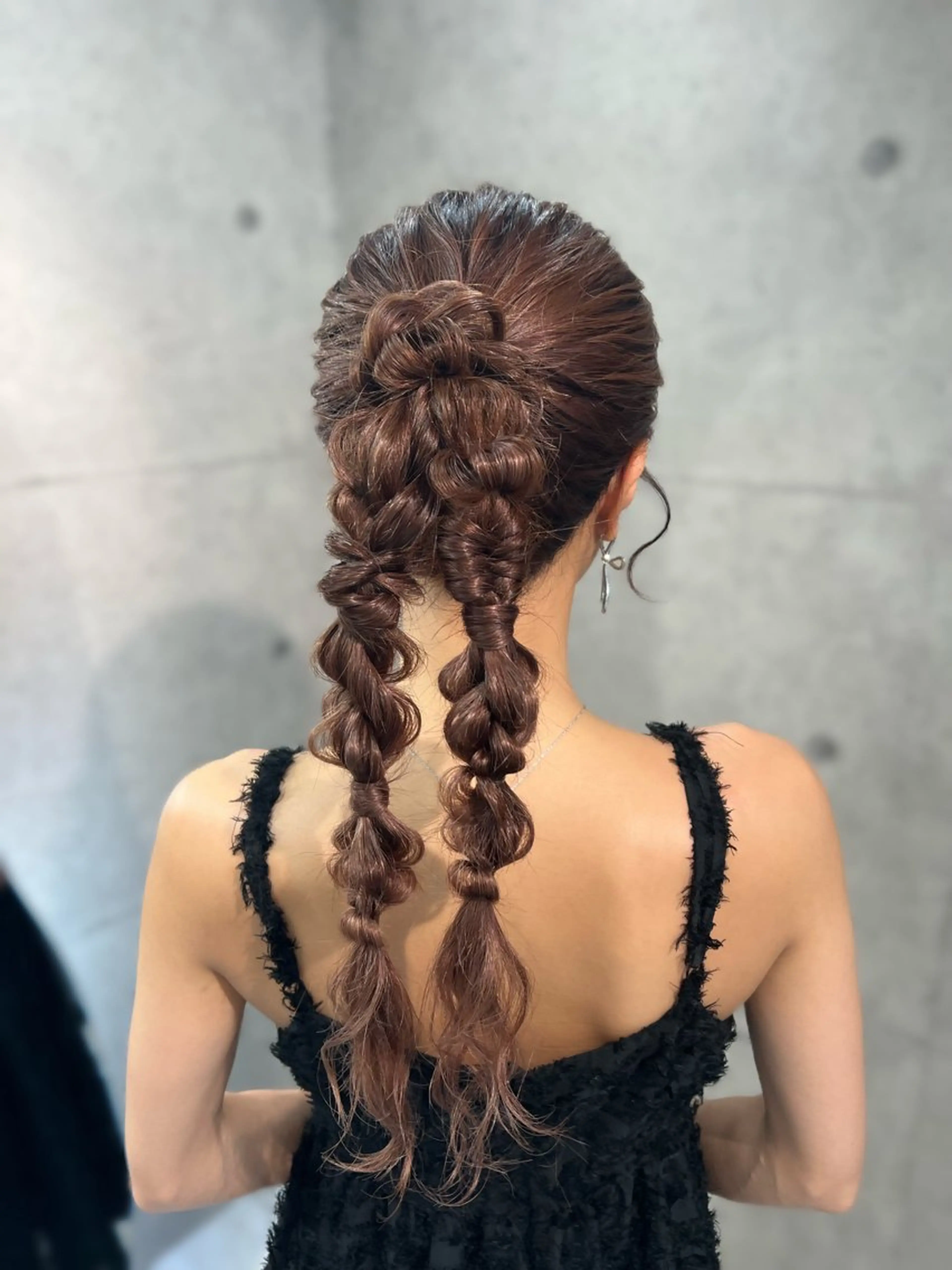 ロング ヘアアレンジ ヘアセット ヘアメイク/髪質改善 🎀Moeri🎀のヘアスタイル