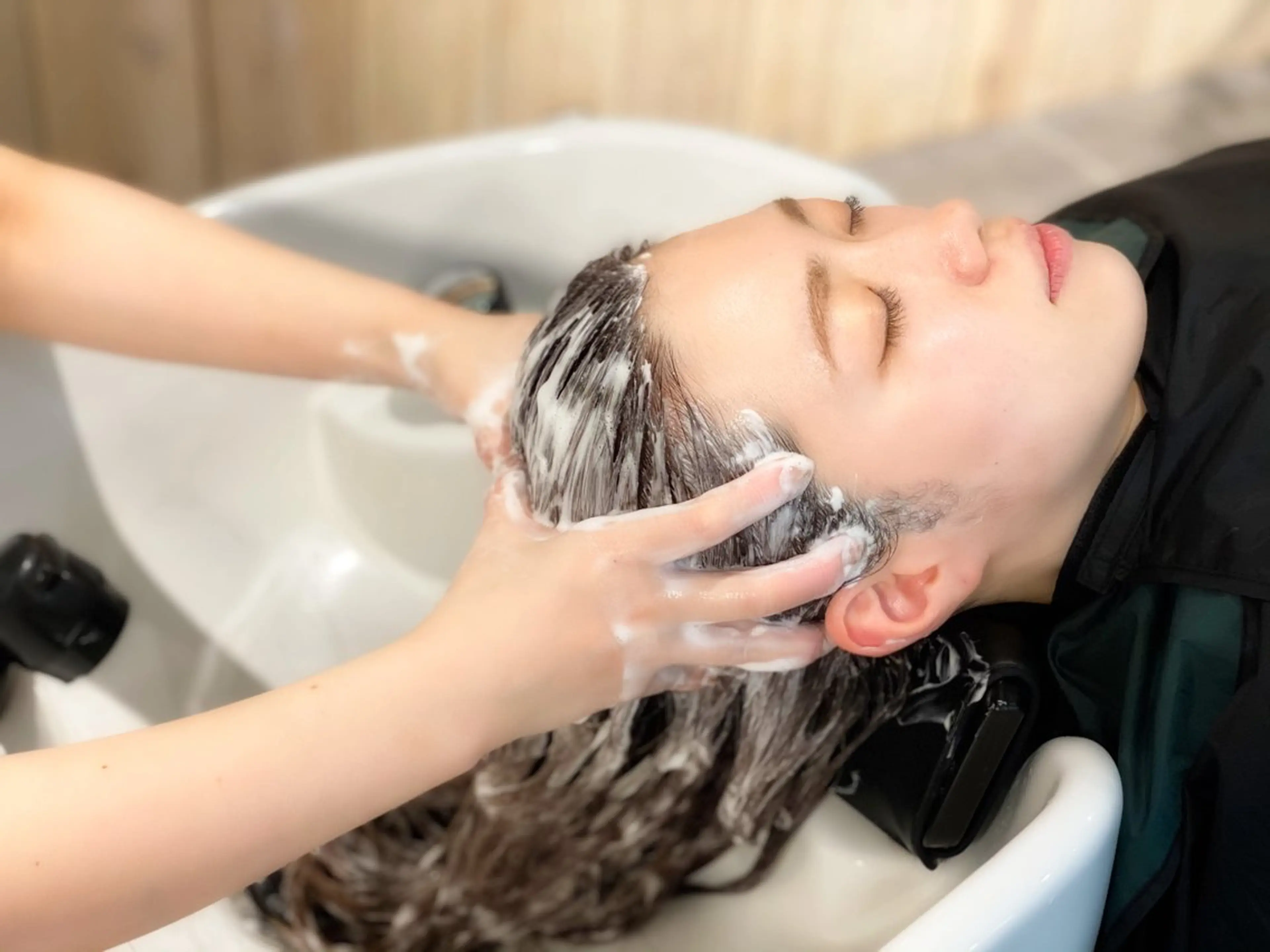 【平日12:30–17:30限定】ヘッドスパ(20分)＋炭酸クレンジング🧴の写真