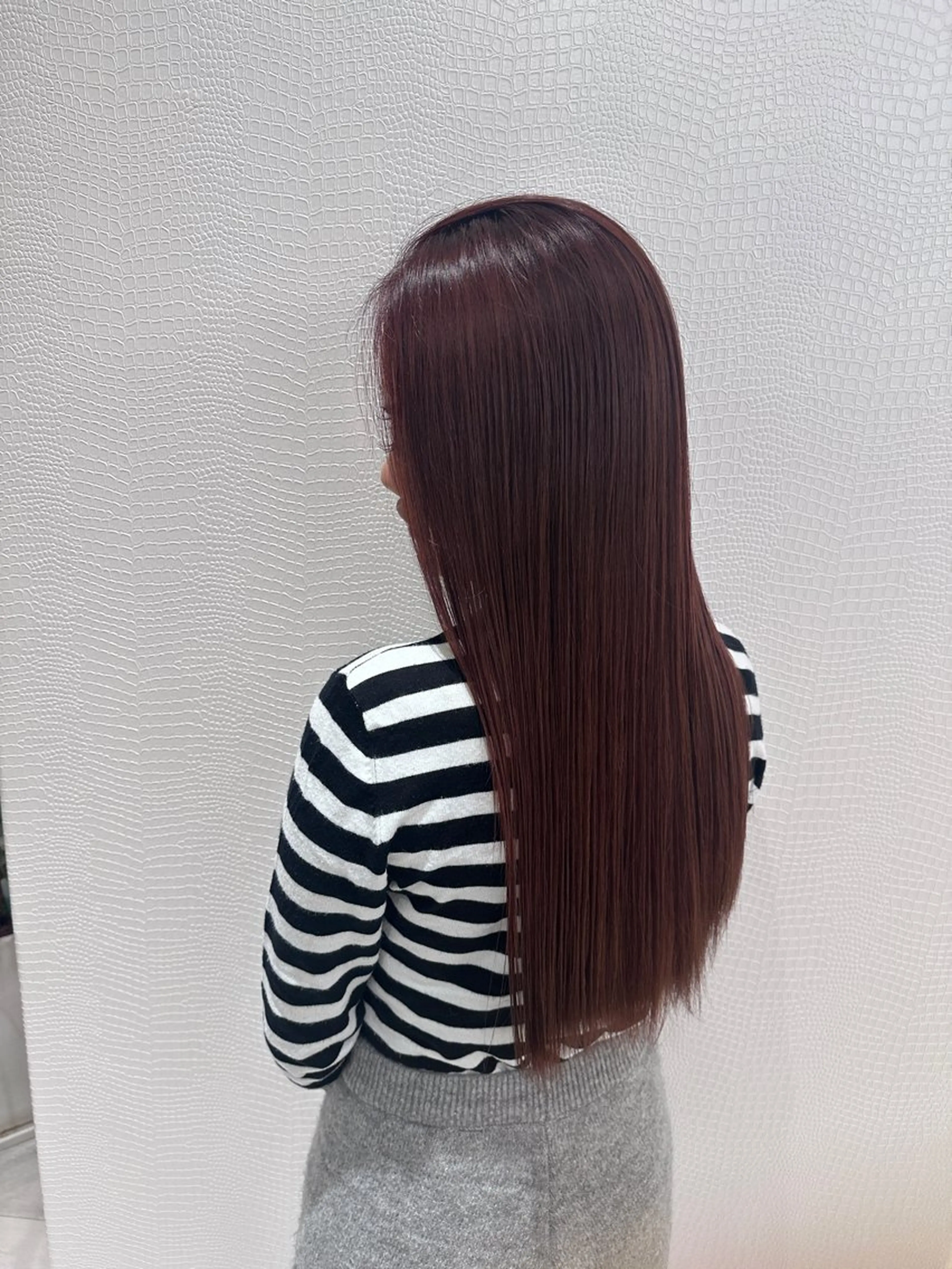 カラー 中村 悠のヘアスタイル