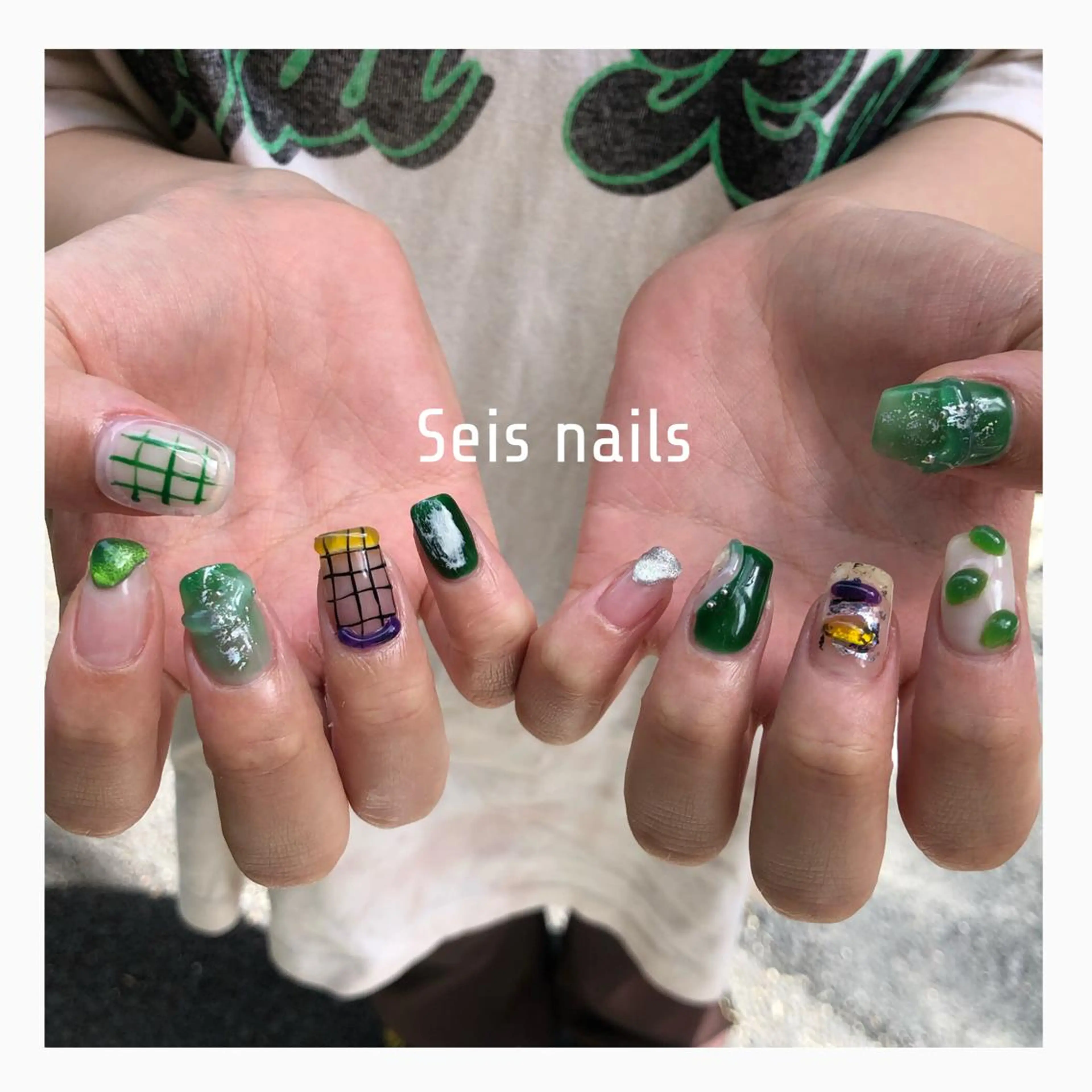 ネイル Seis Shihoのネイルデザイン