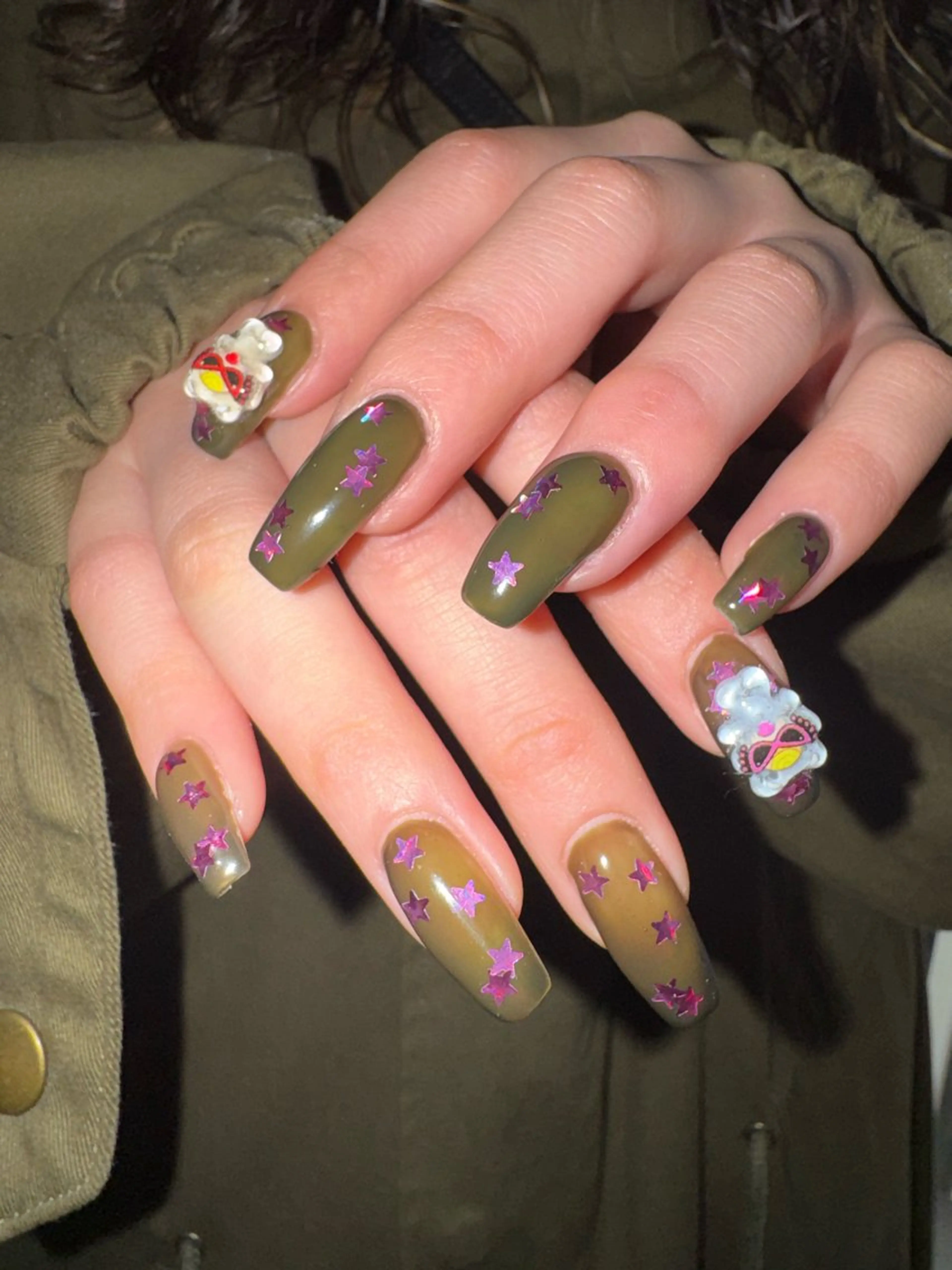 ネイル ハンドネイル フットネイル MITSUKI🪡 海外/個性派/ロングのネイルデザイン