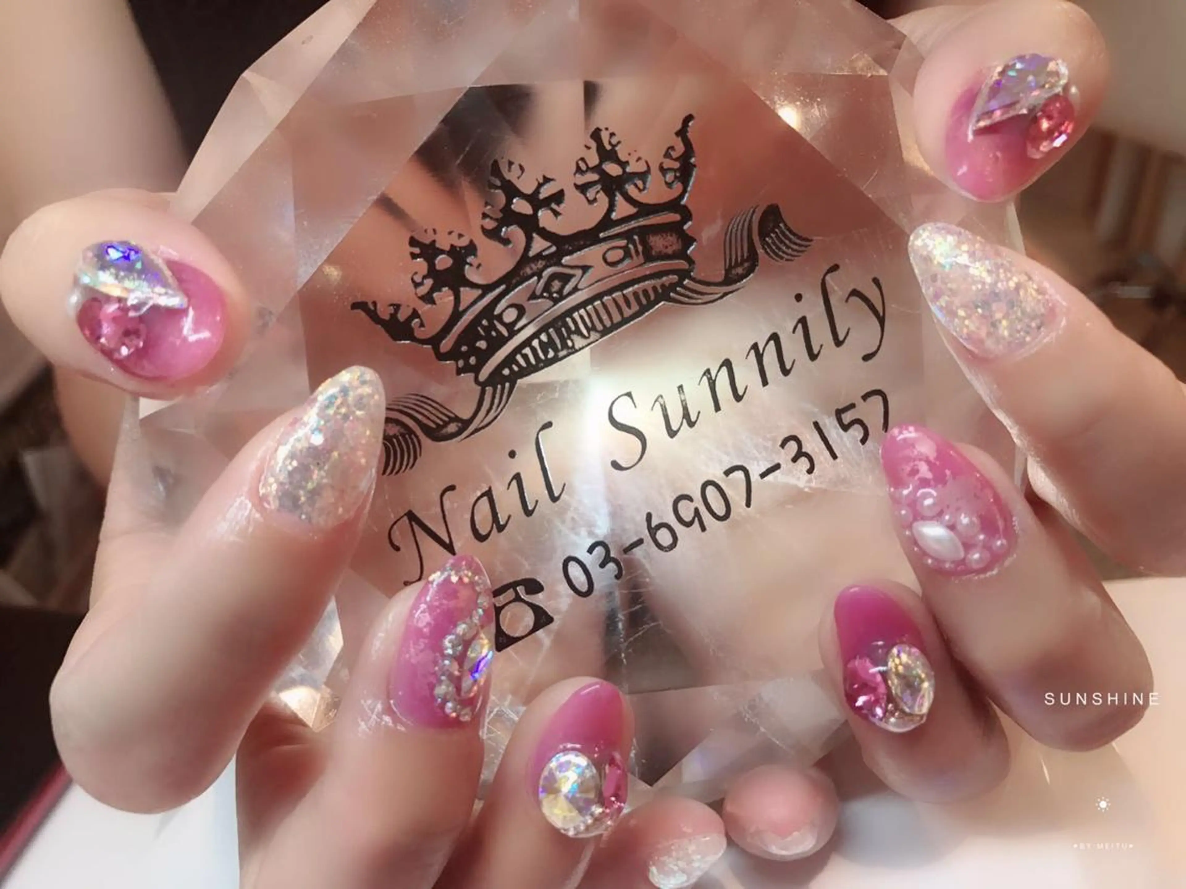 ネイル 長さだし専門店 M2　rikaのネイルデザイン