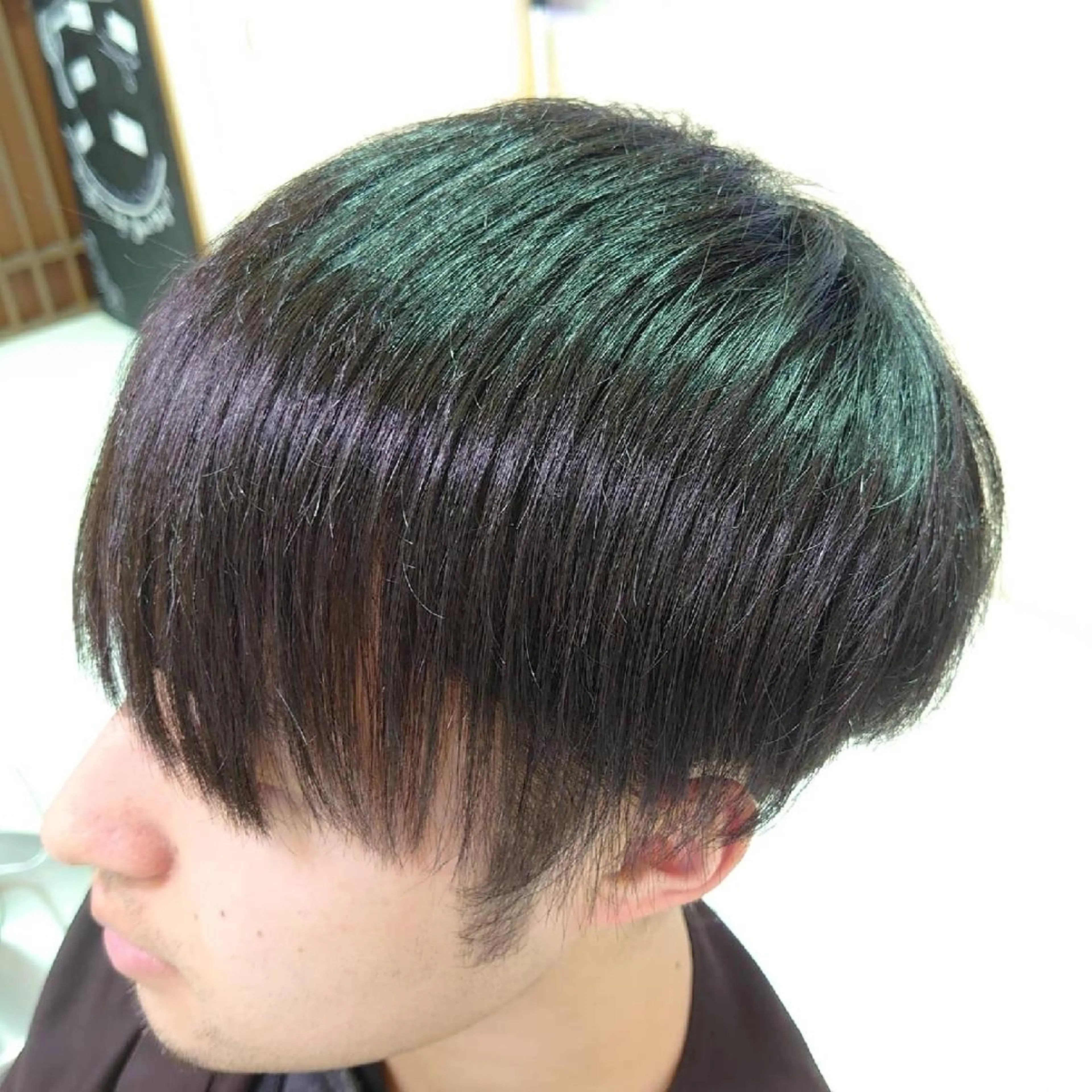 ショート メンズ マッシュ 縮毛矯正 🐺デザインウルフ / 一ノ瀬 凌🐺のヘアスタイル