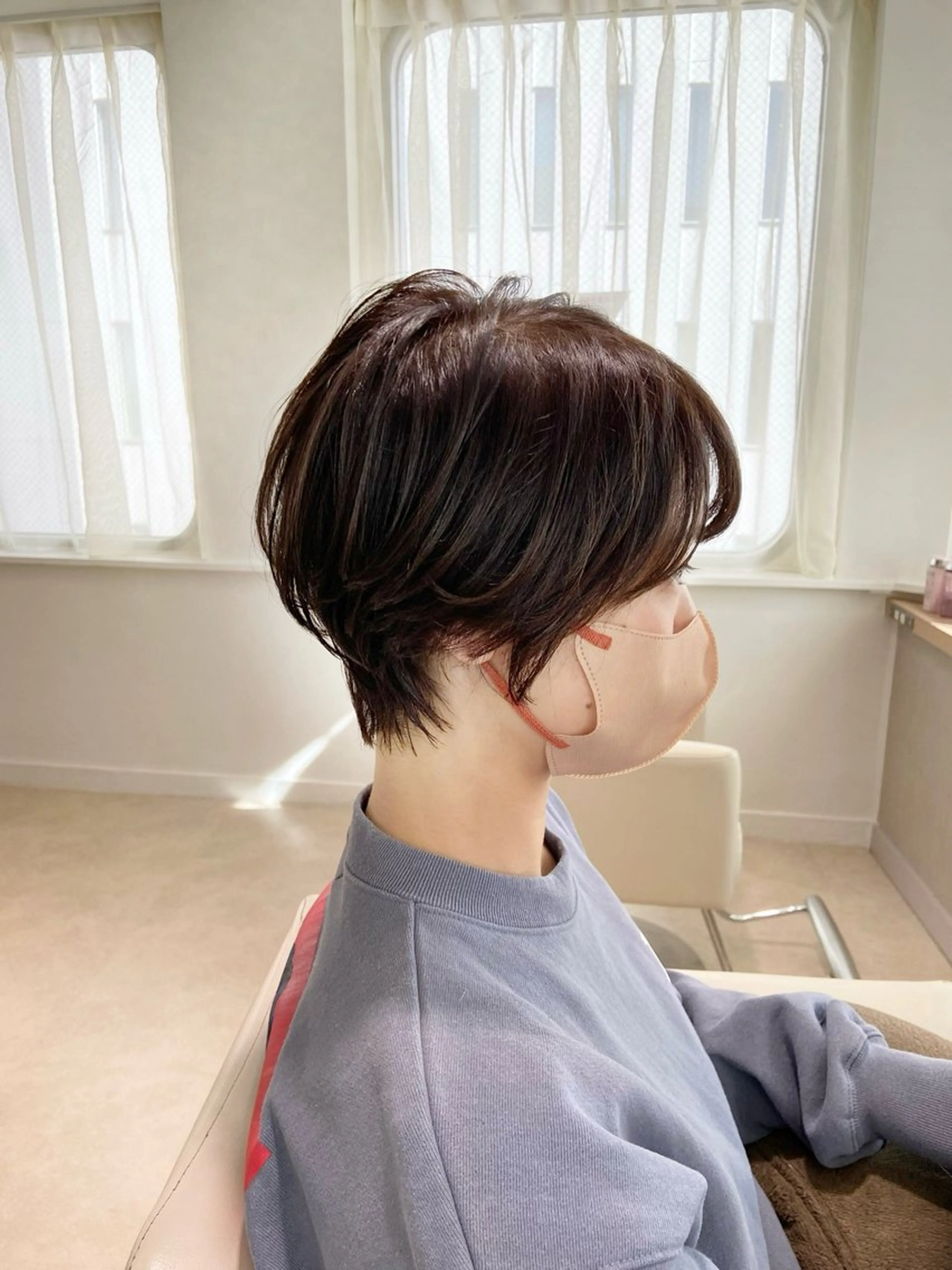 ショート カラー miku. 髪質改善/韓国のヘアスタイル