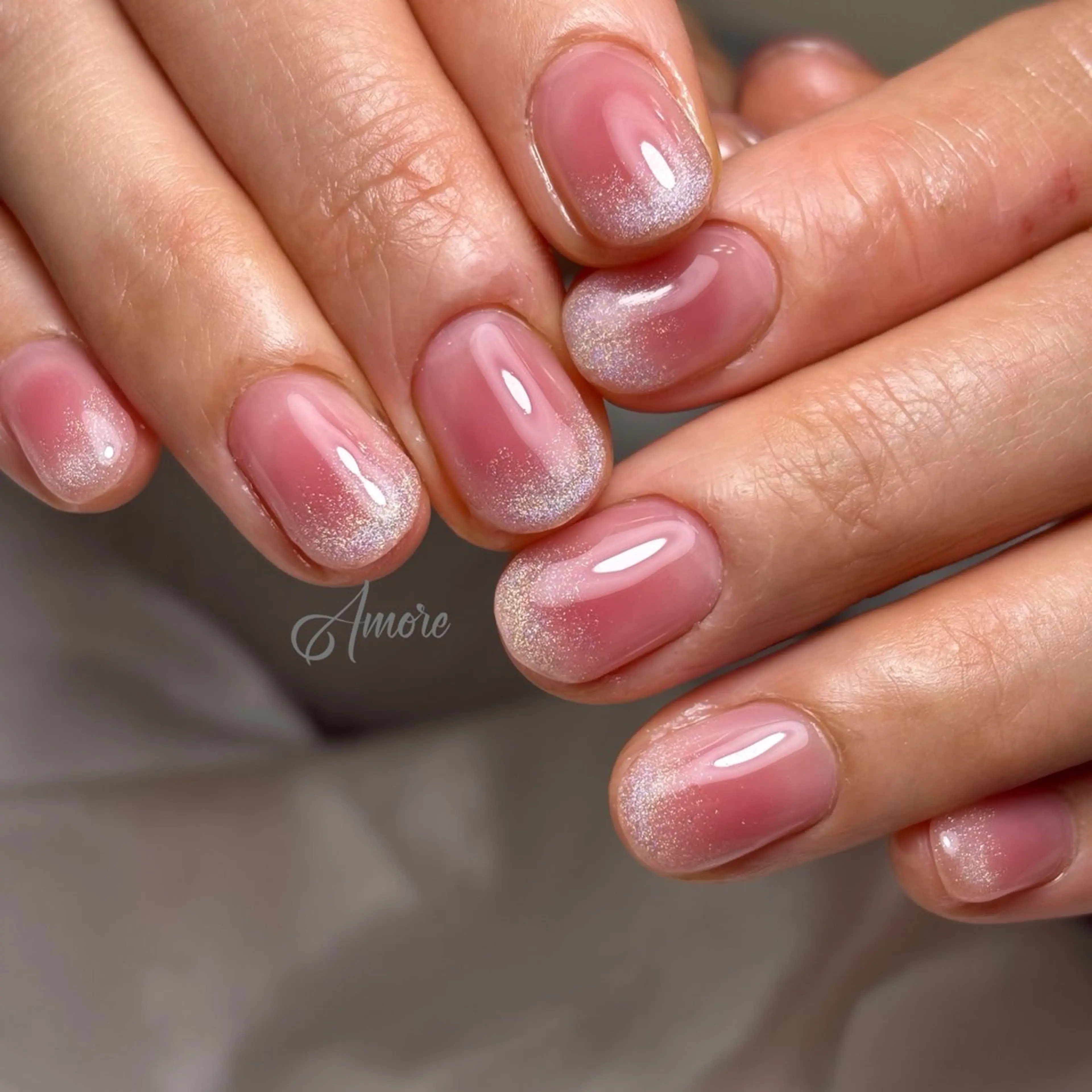 ネイル ジェルネイル キラキラネイル 韓国ネイル マグネットネイル パラジェル You kyehwaのネイルデザイン