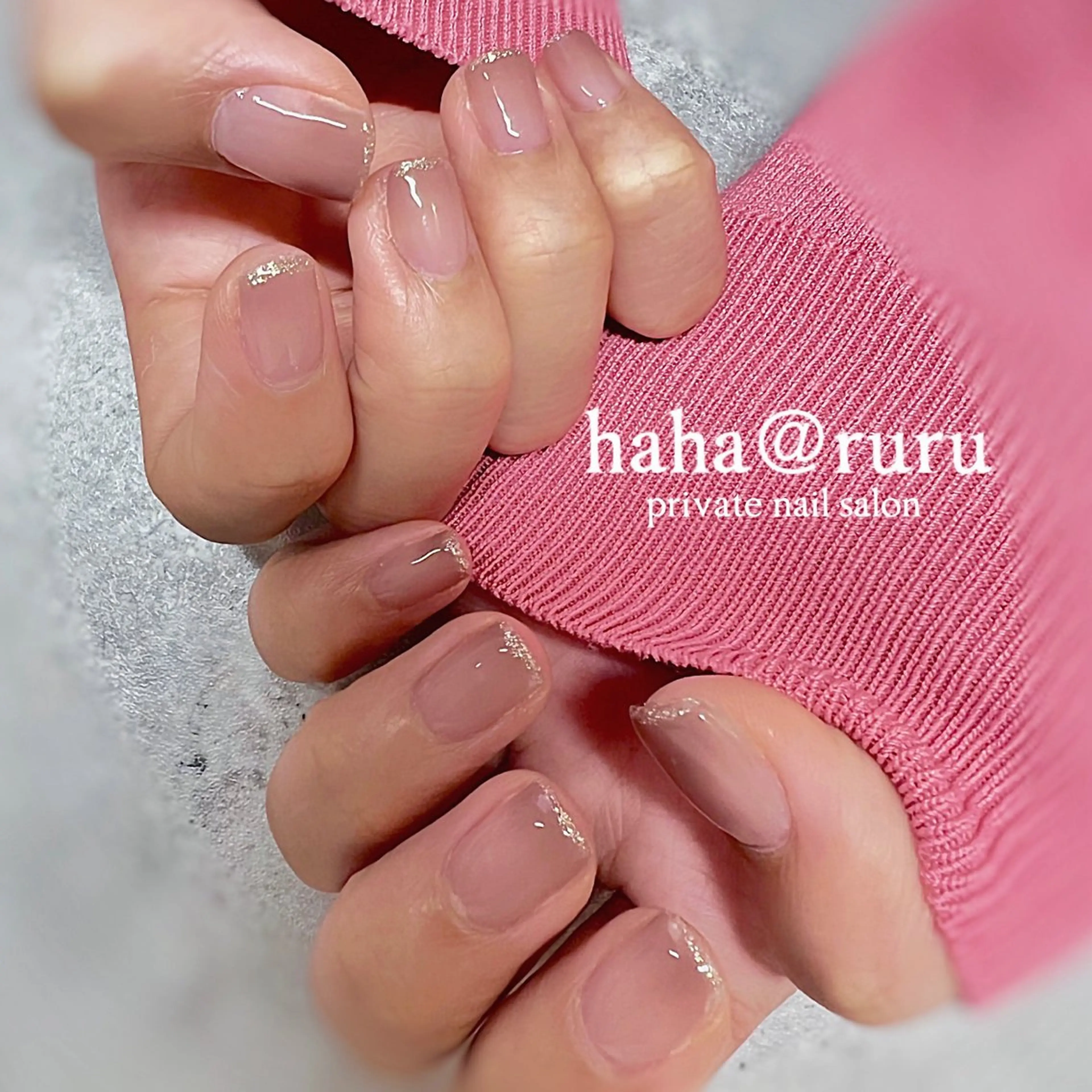 ネイル オフィスネイル haha@ ruruのネイルデザイン