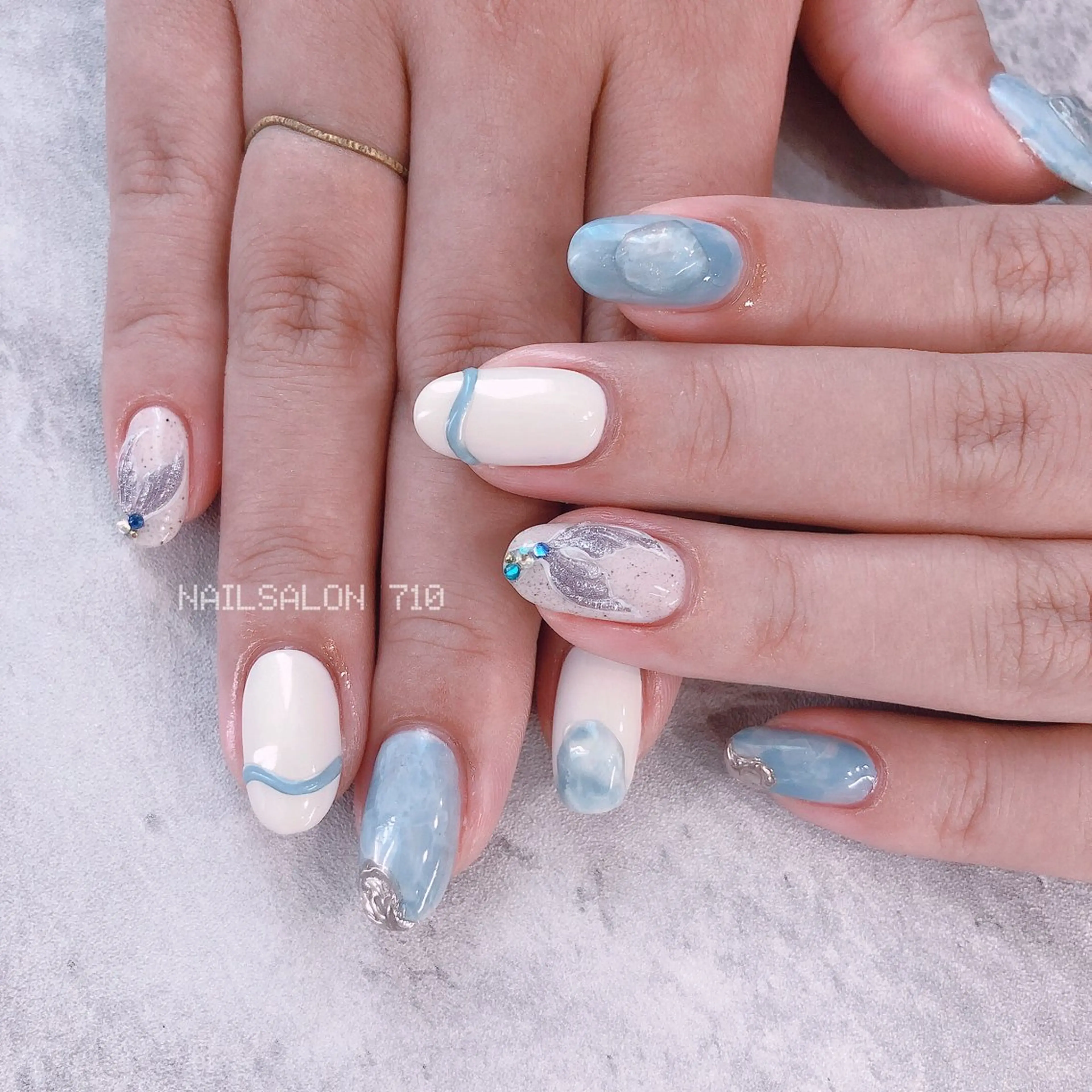 ネイル 夏ネイル ナナイチゼロ I.Naoのネイルデザイン