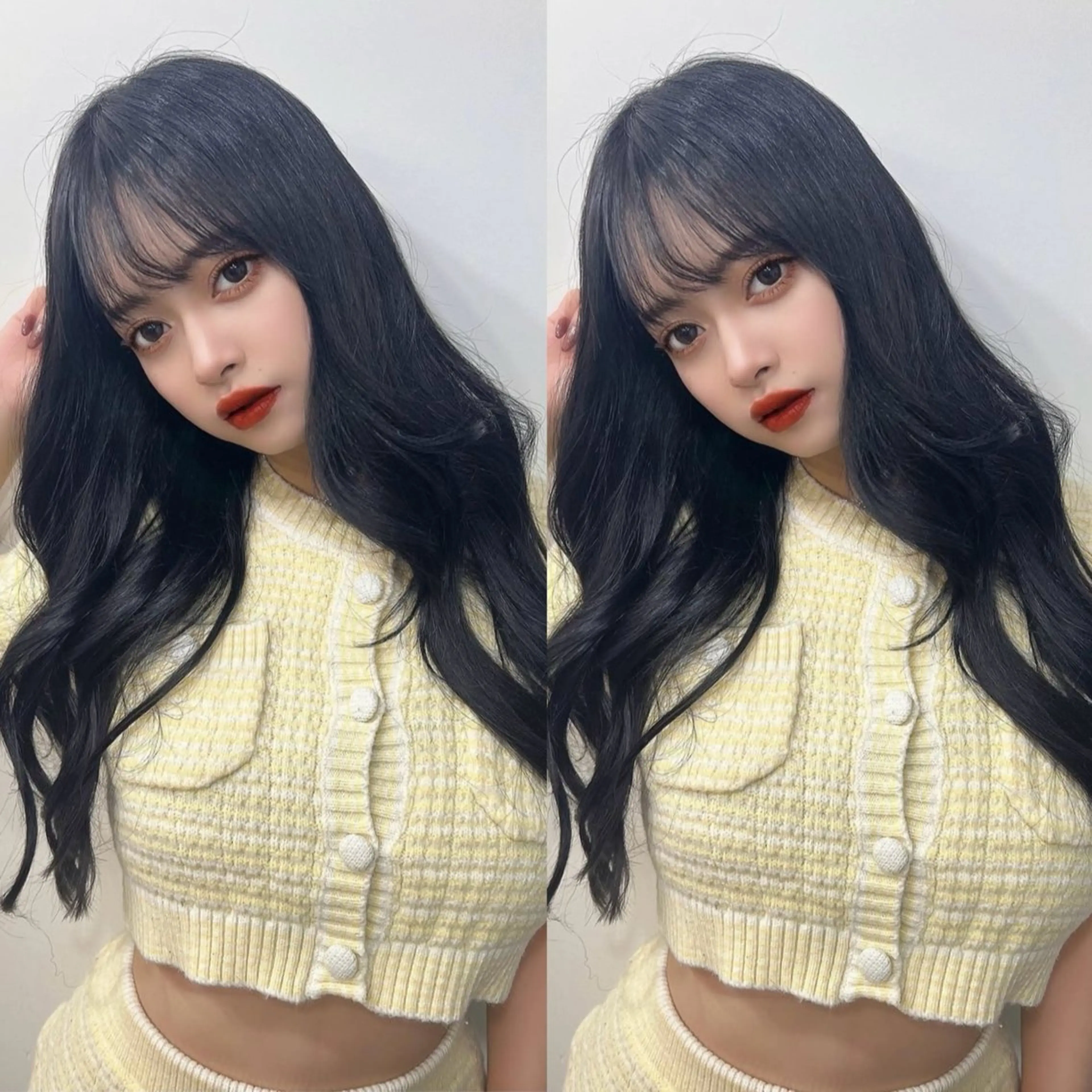 ロング カラー パーマ ヘアアレンジ メンズ ダブルカラー 顔周りカット 髪質改善 レイヤーカット トリートメント カット ヘアカラー トリートメント 💎髪質改善特化💎 RUITOのヘアスタイル