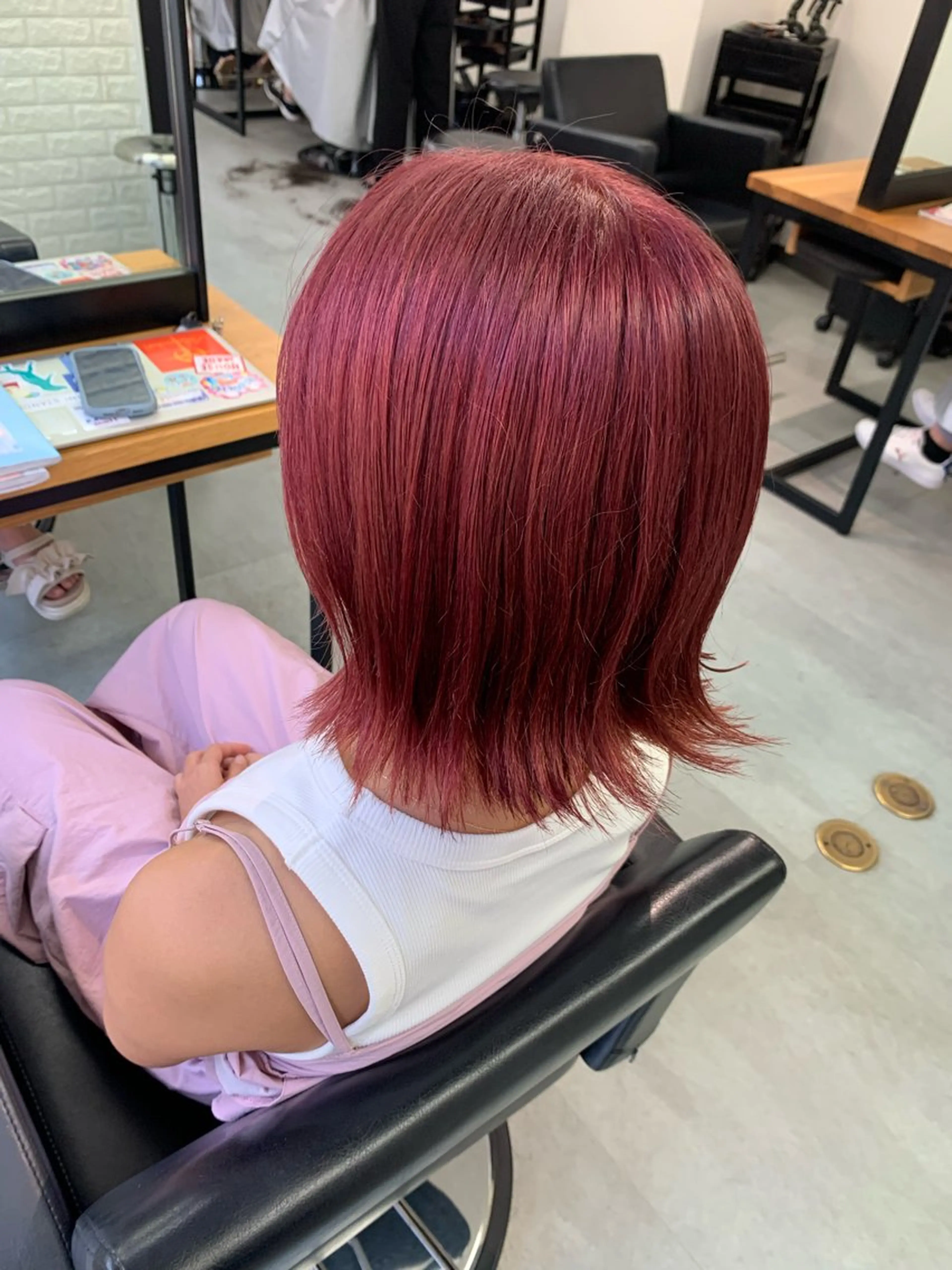 ショート カラー FURUKAWA JUNYAのヘアスタイル