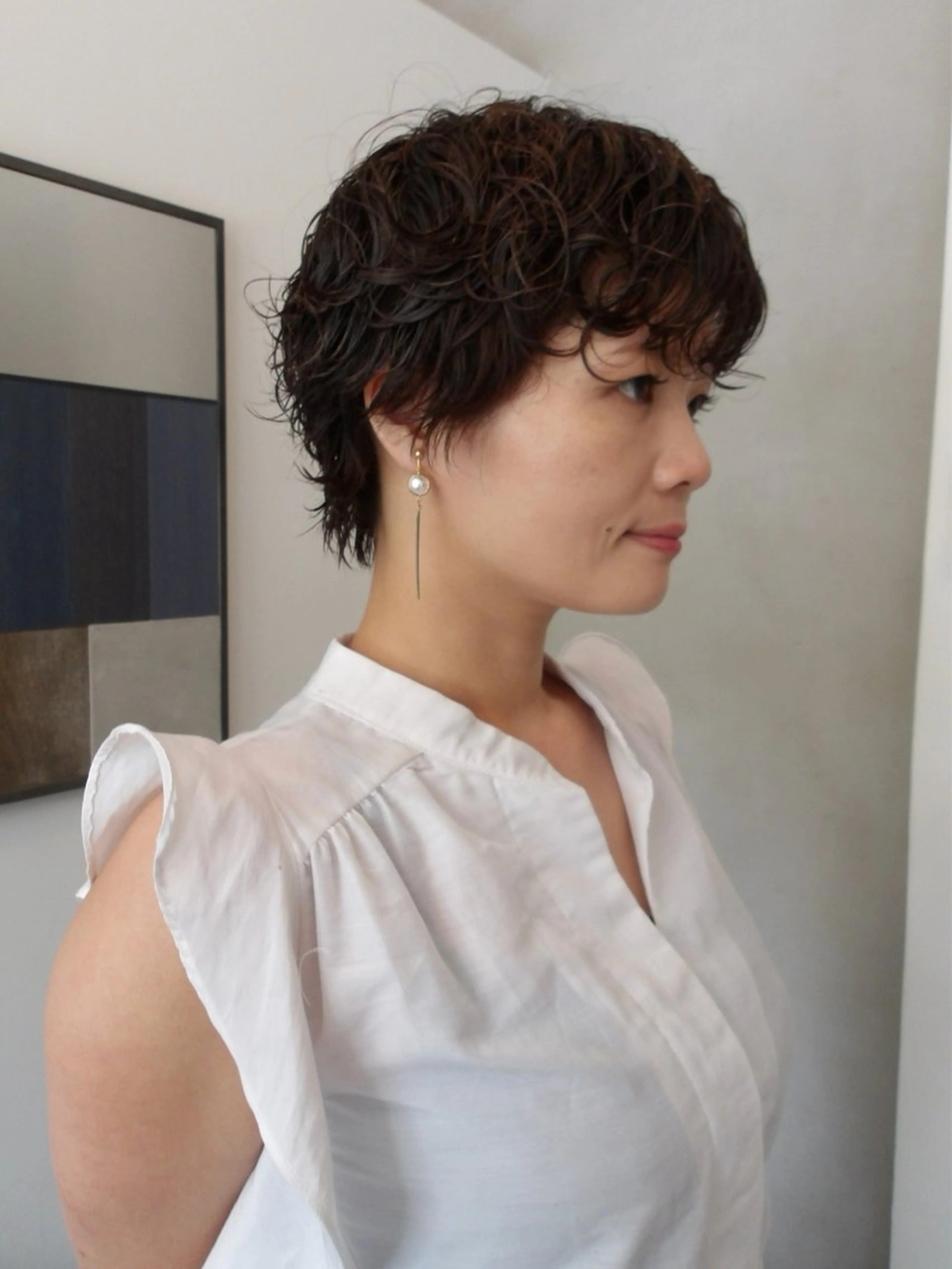 パーマ パーマ Miku / パーマモデル伏見 栄のヘアスタイル