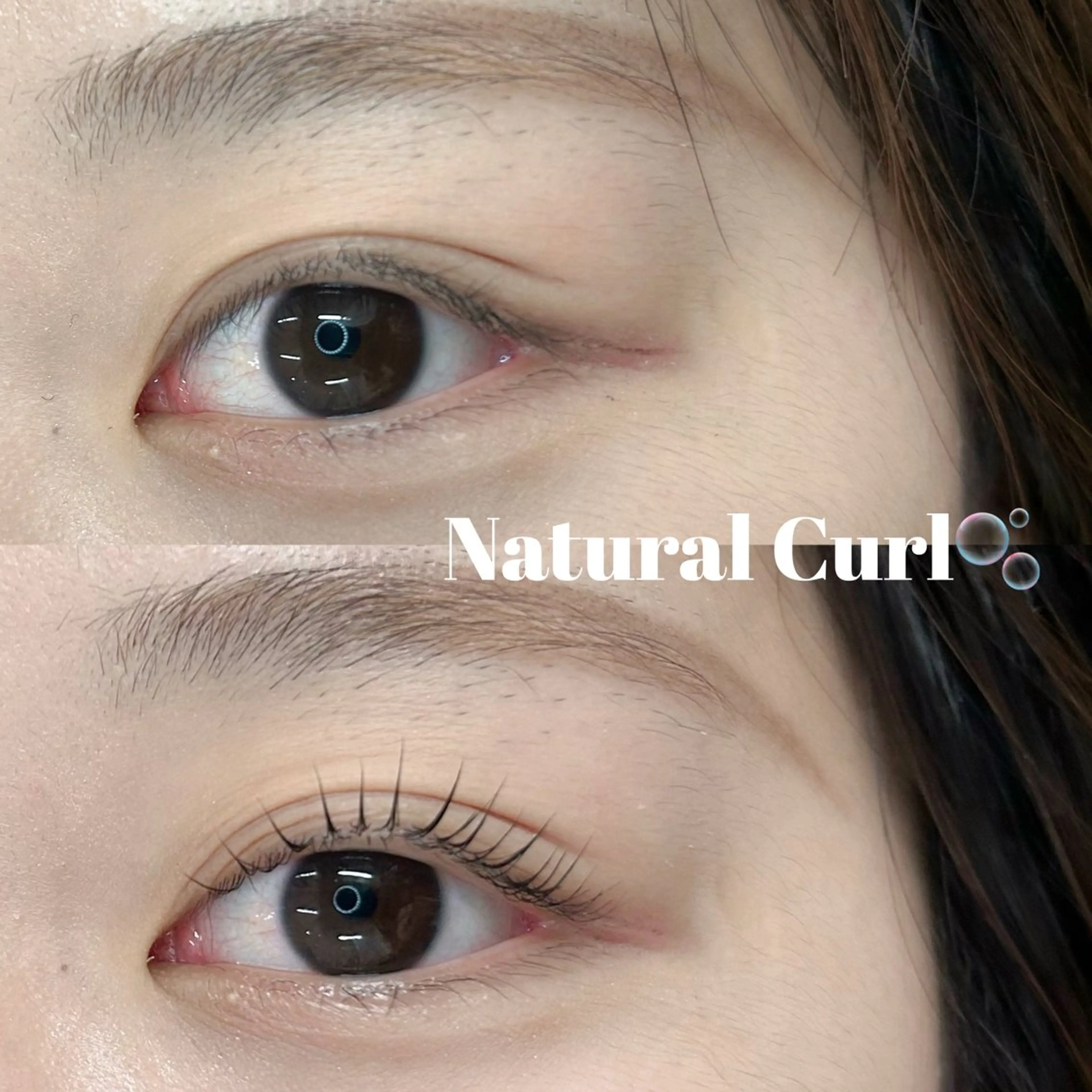 マツエク・マツパ ナチュラル 𝐑 𝐈 𝐍 ࣪˖ ִֶָ𐀔のマツエク・マツパデザイン