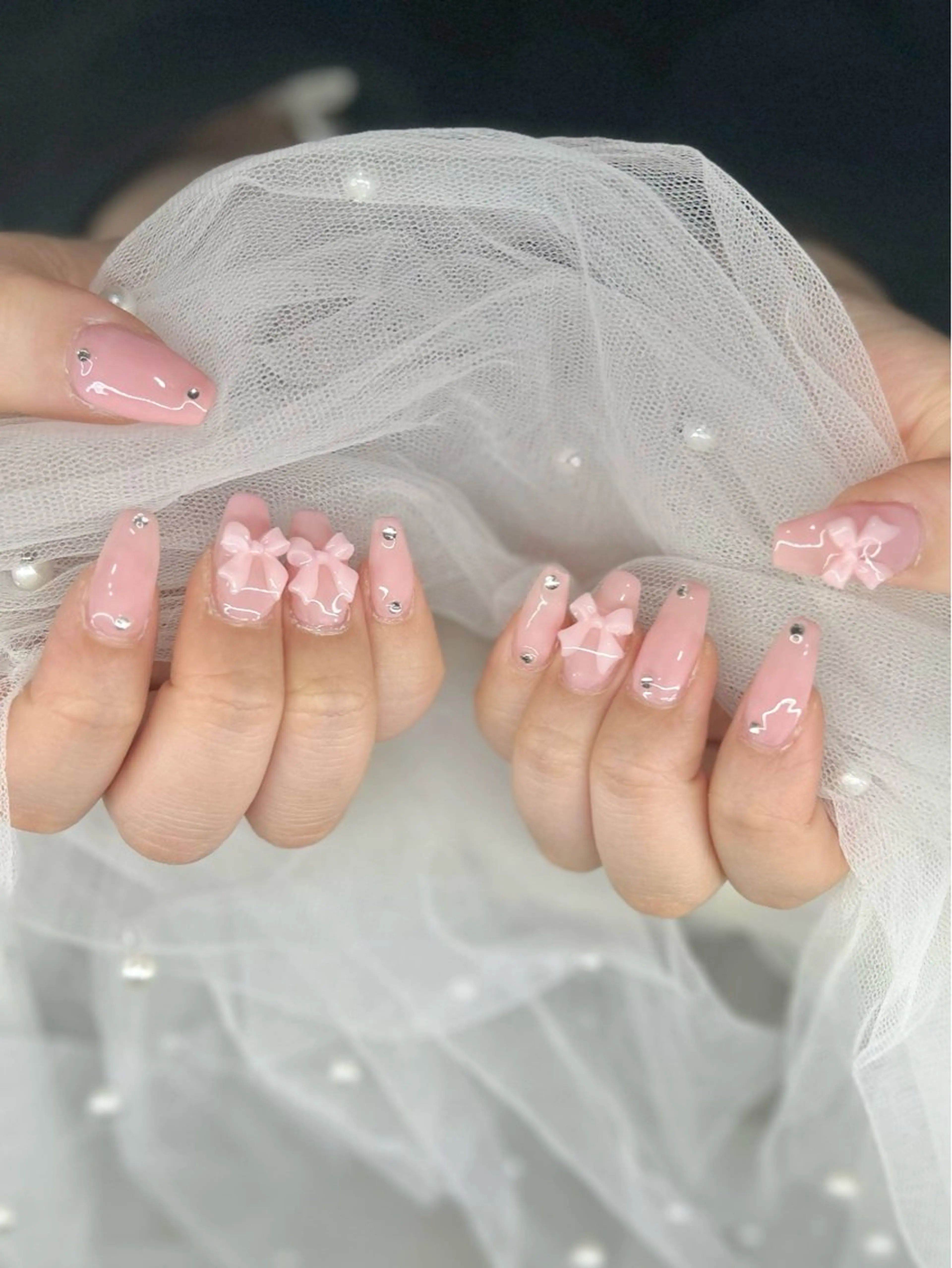 ネイル ハンドネイル 長さ出し専門HALE NAIL さとうのネイルデザイン