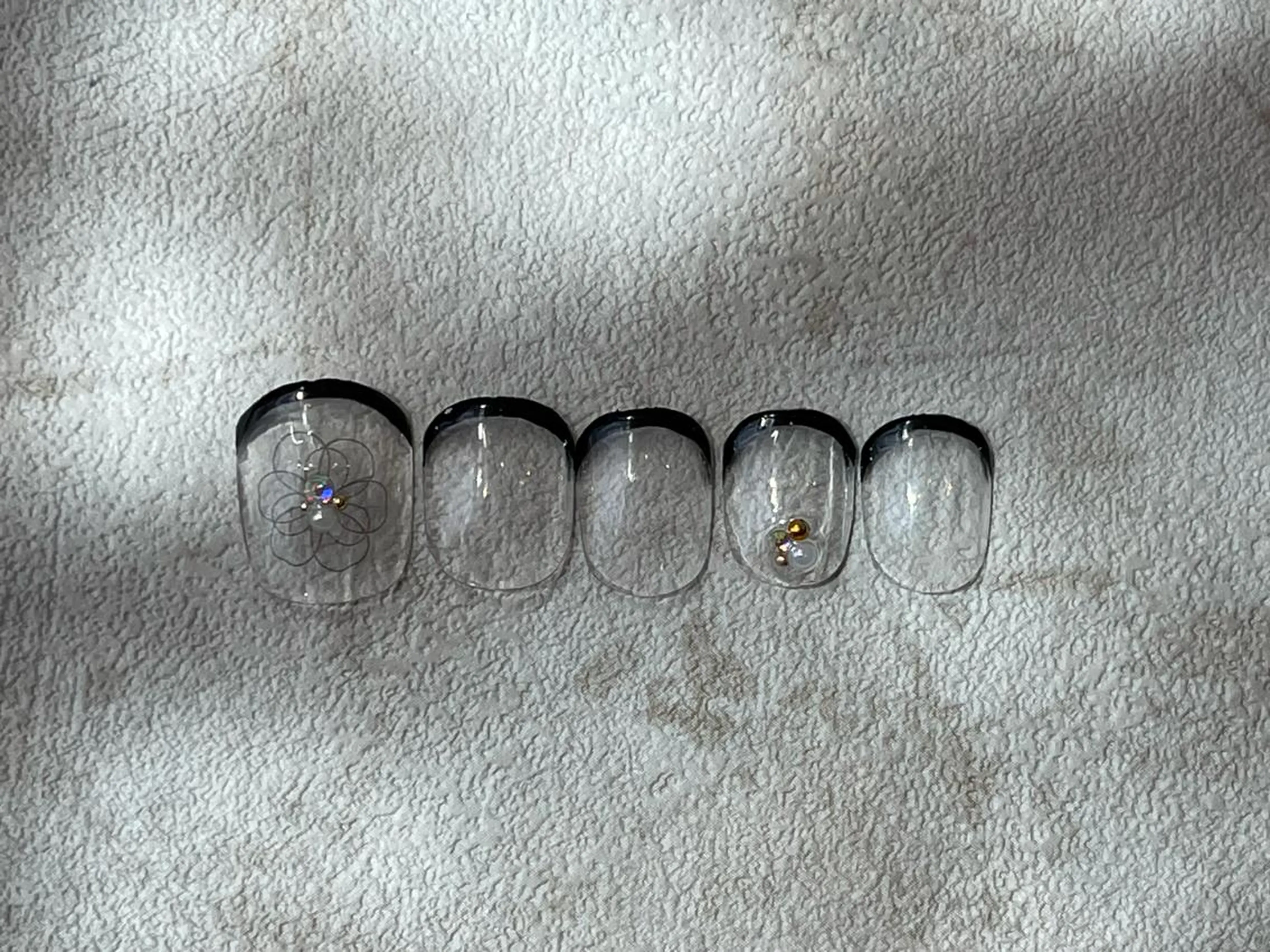 ネイル フットネイル フレンチネイル Nail Katoのネイルデザイン