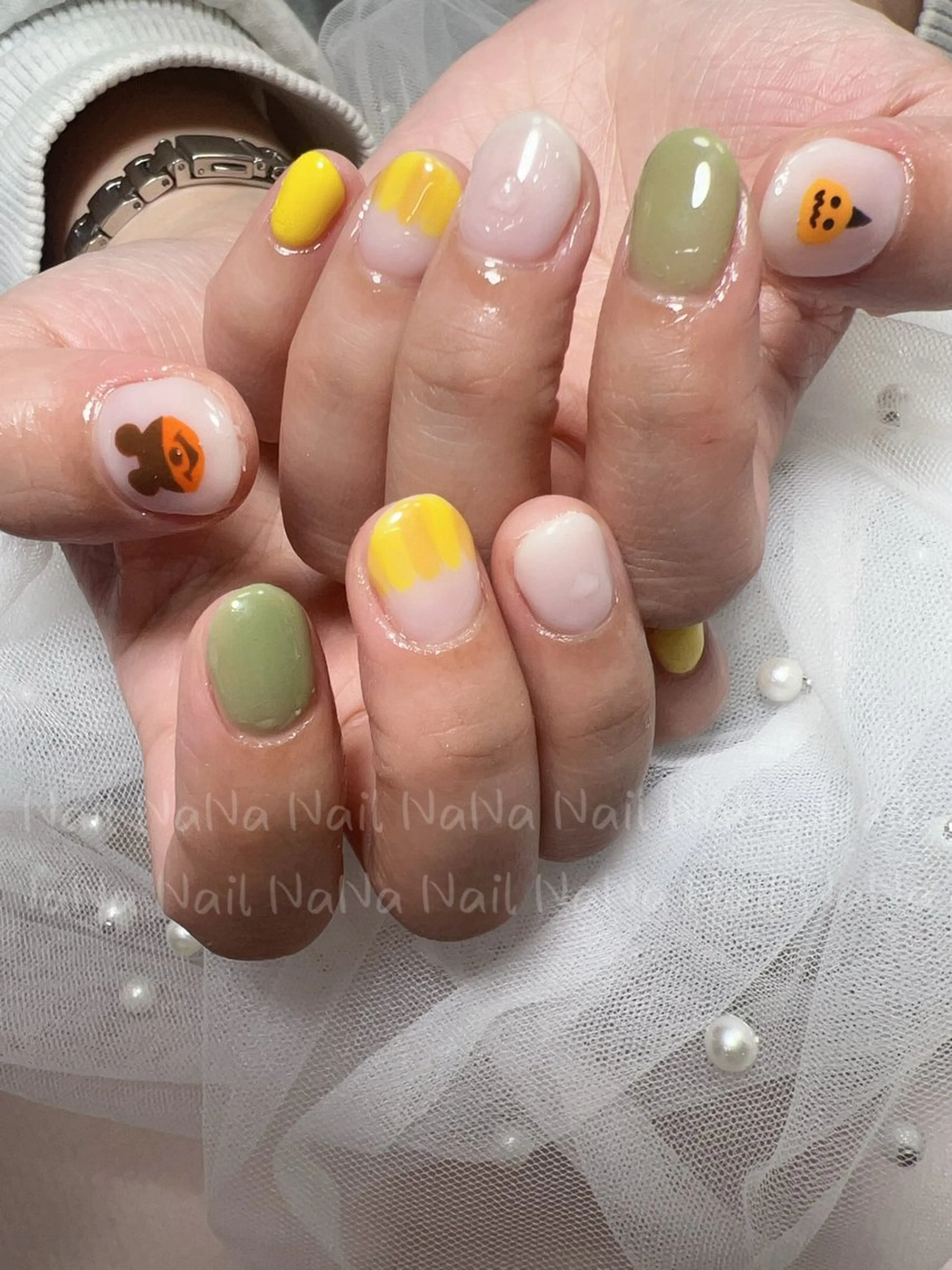 ネイル ハロウィン ハンドネイル Nail NaNaのネイルデザイン