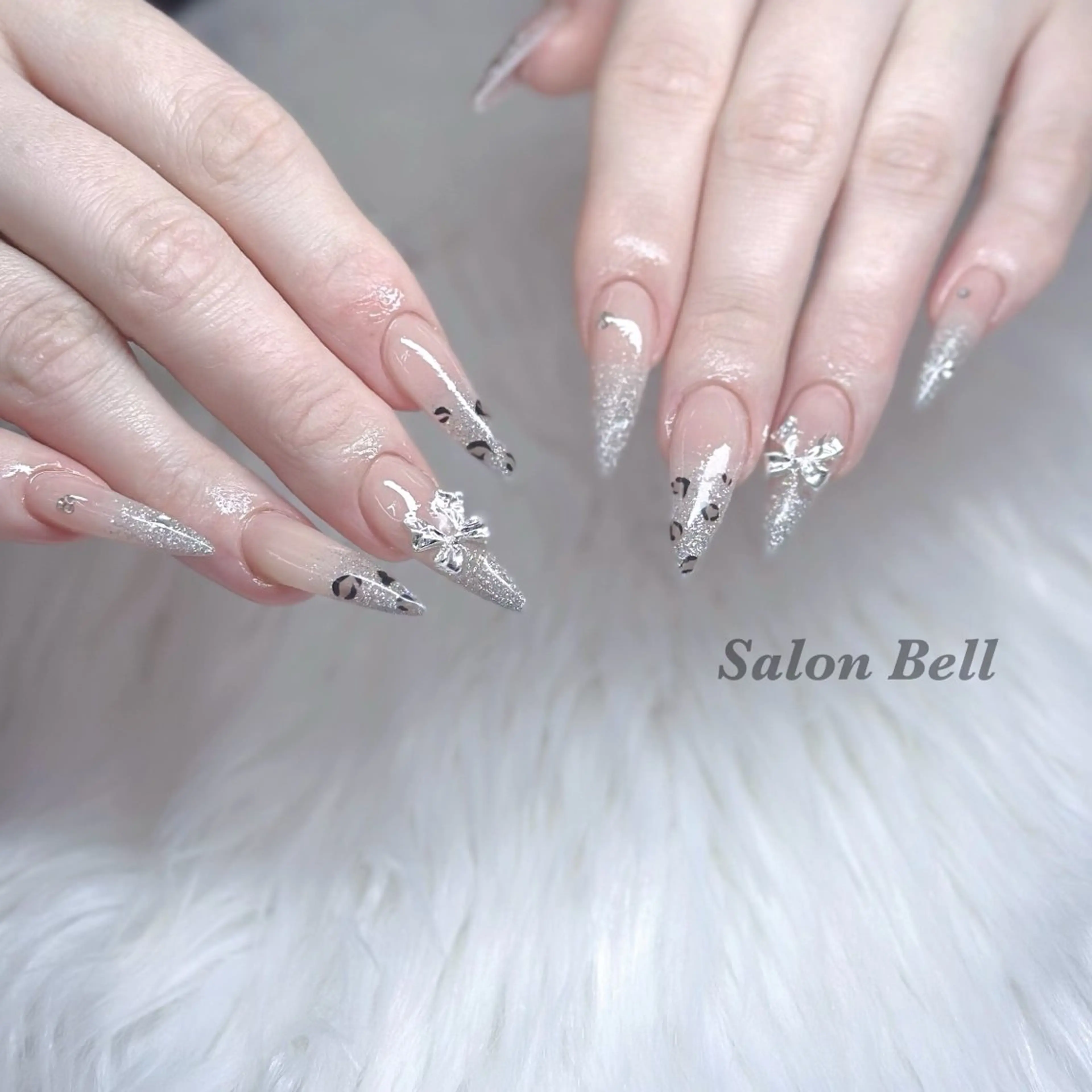 ネイル リボン ハンドネイル Totalsalon Bell 木村のネイルデザイン