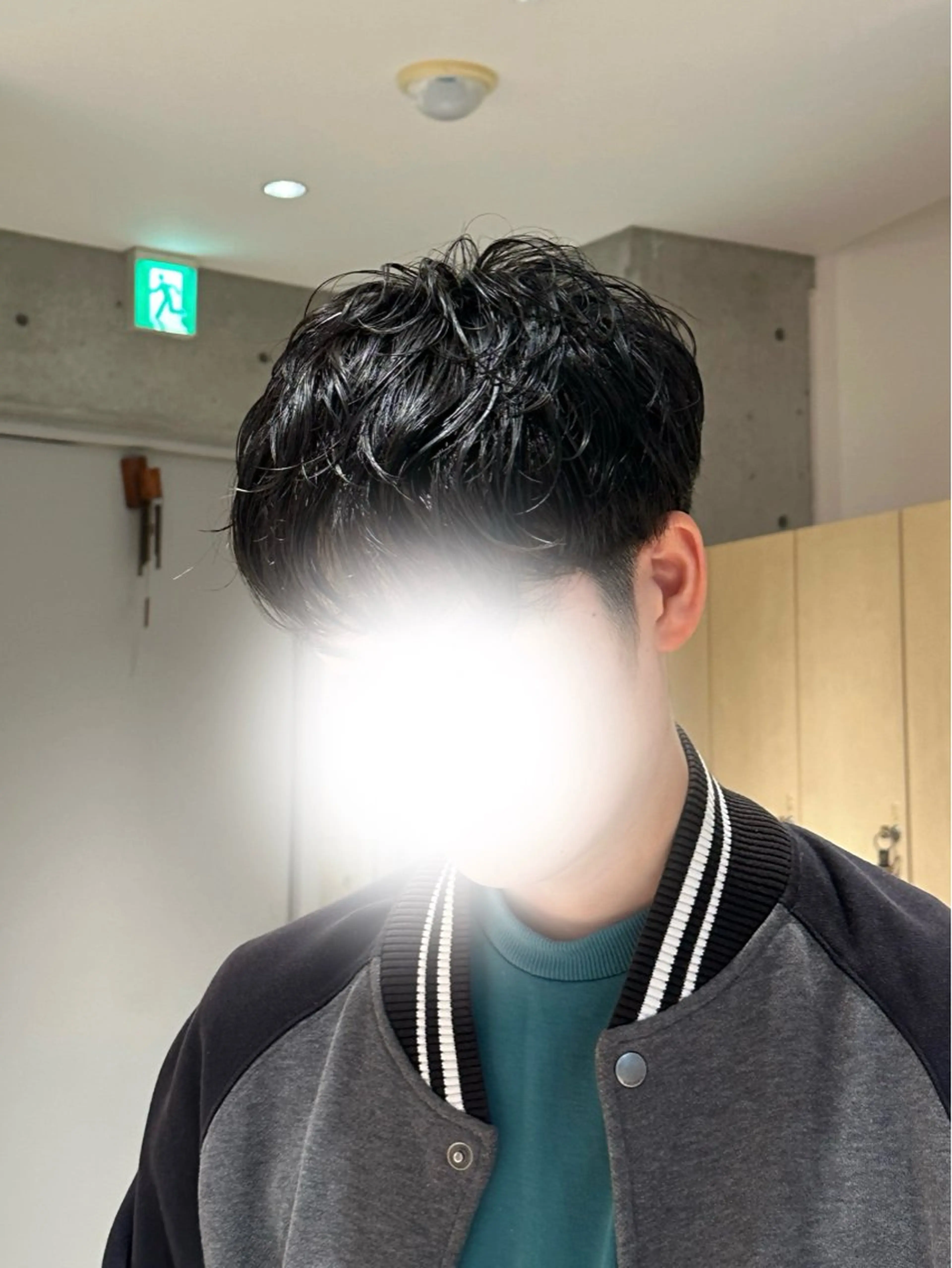 ショート パーマ メンズ メンズパーマ ショートヘア カット パーマ hair's  BEAU所属・荒木 千琴のヘアスタイル