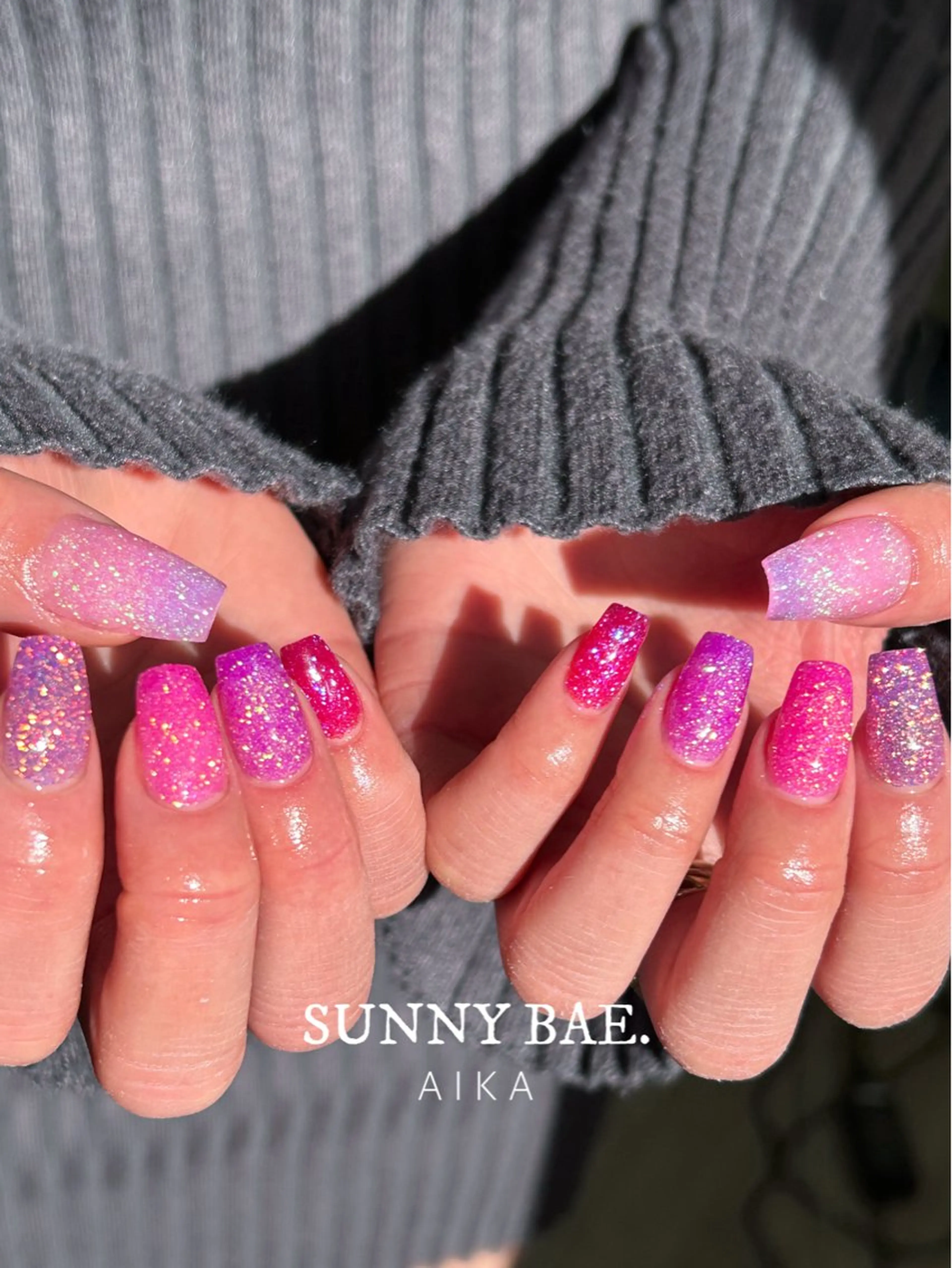 ネイル ワンカラーネイル スカルプネイル ショートネイル Made By AIKAのネイルデザイン