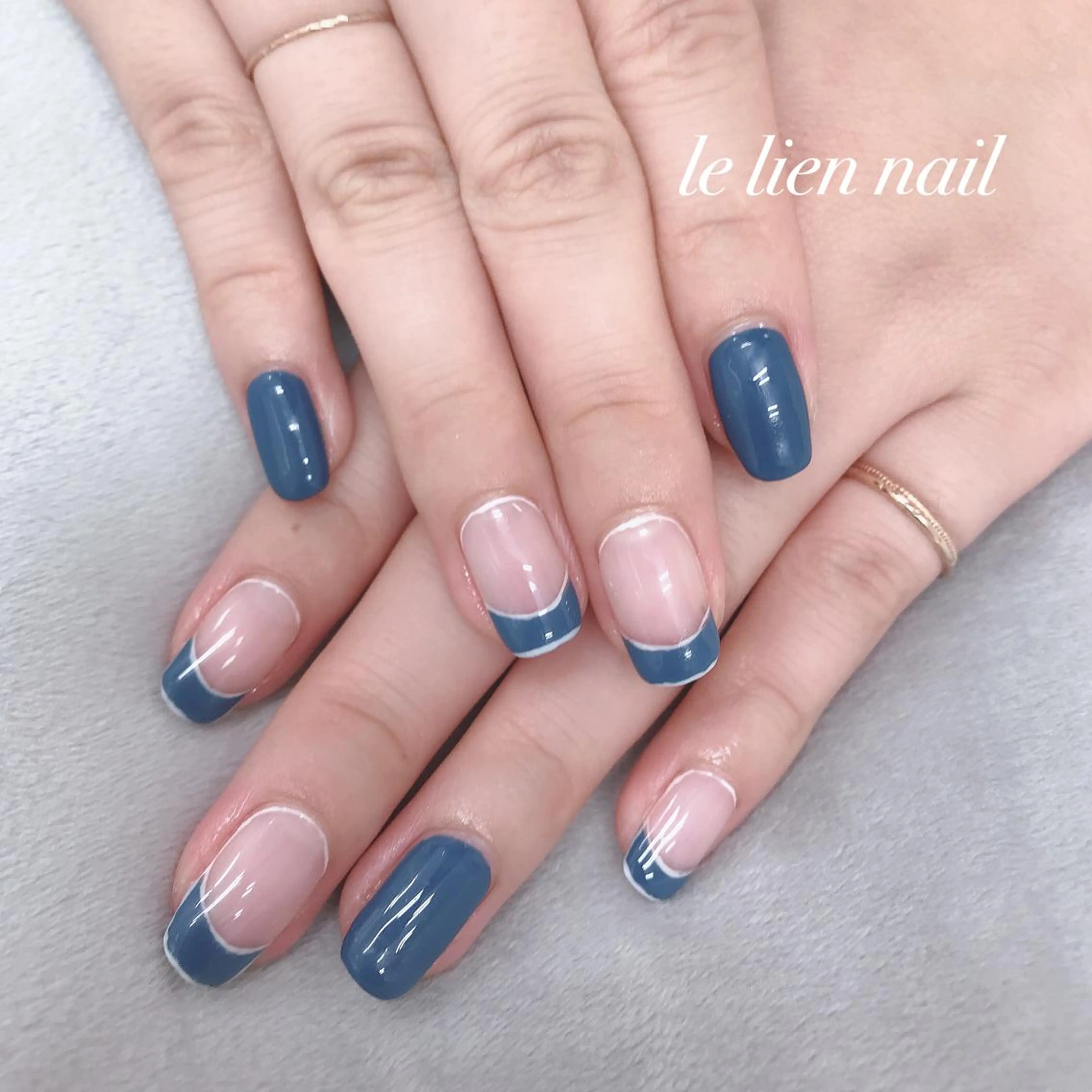 ミディアム le lien nailのネイルデザイン