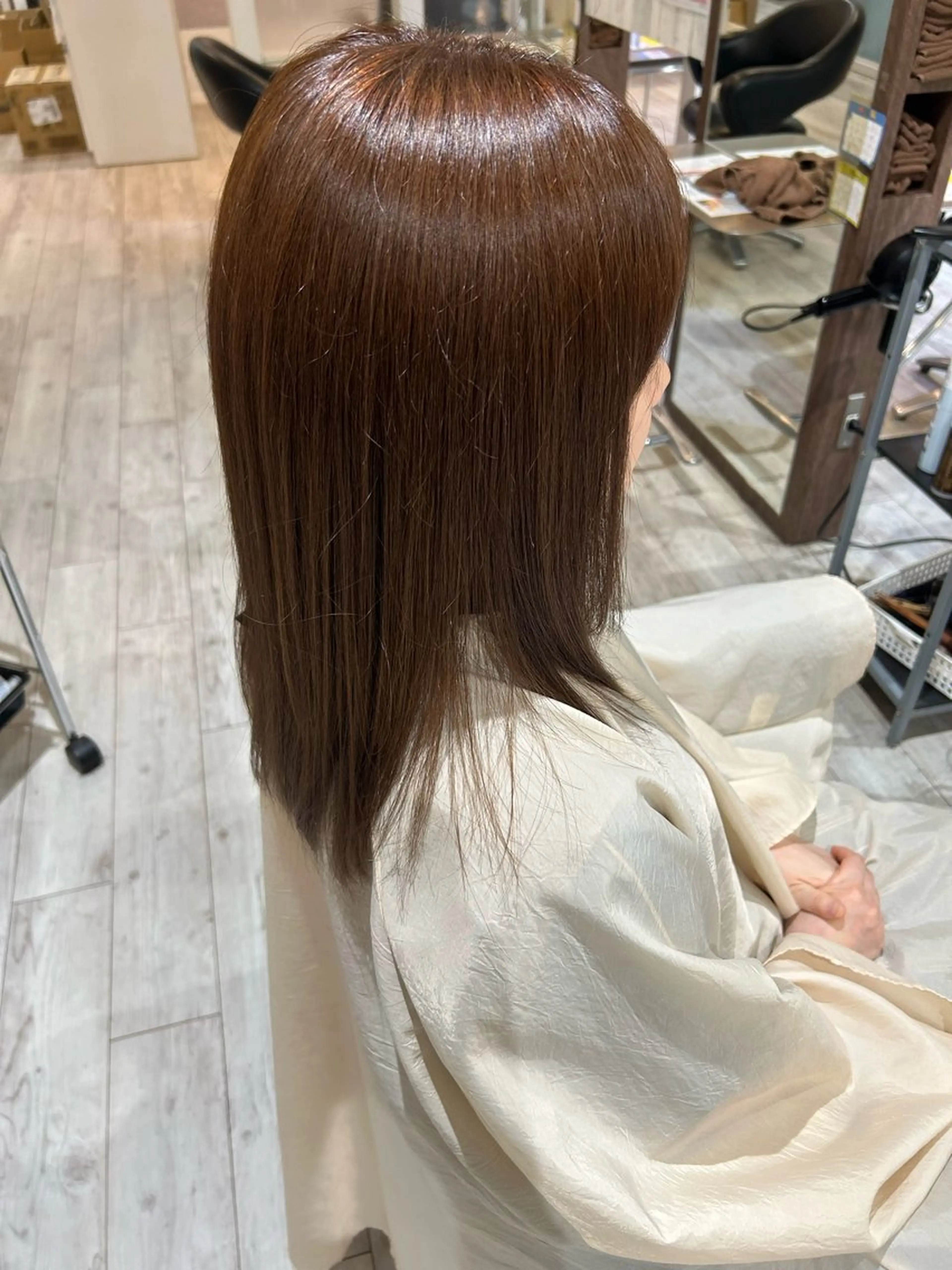 カラー 田野 竣太のヘアスタイル