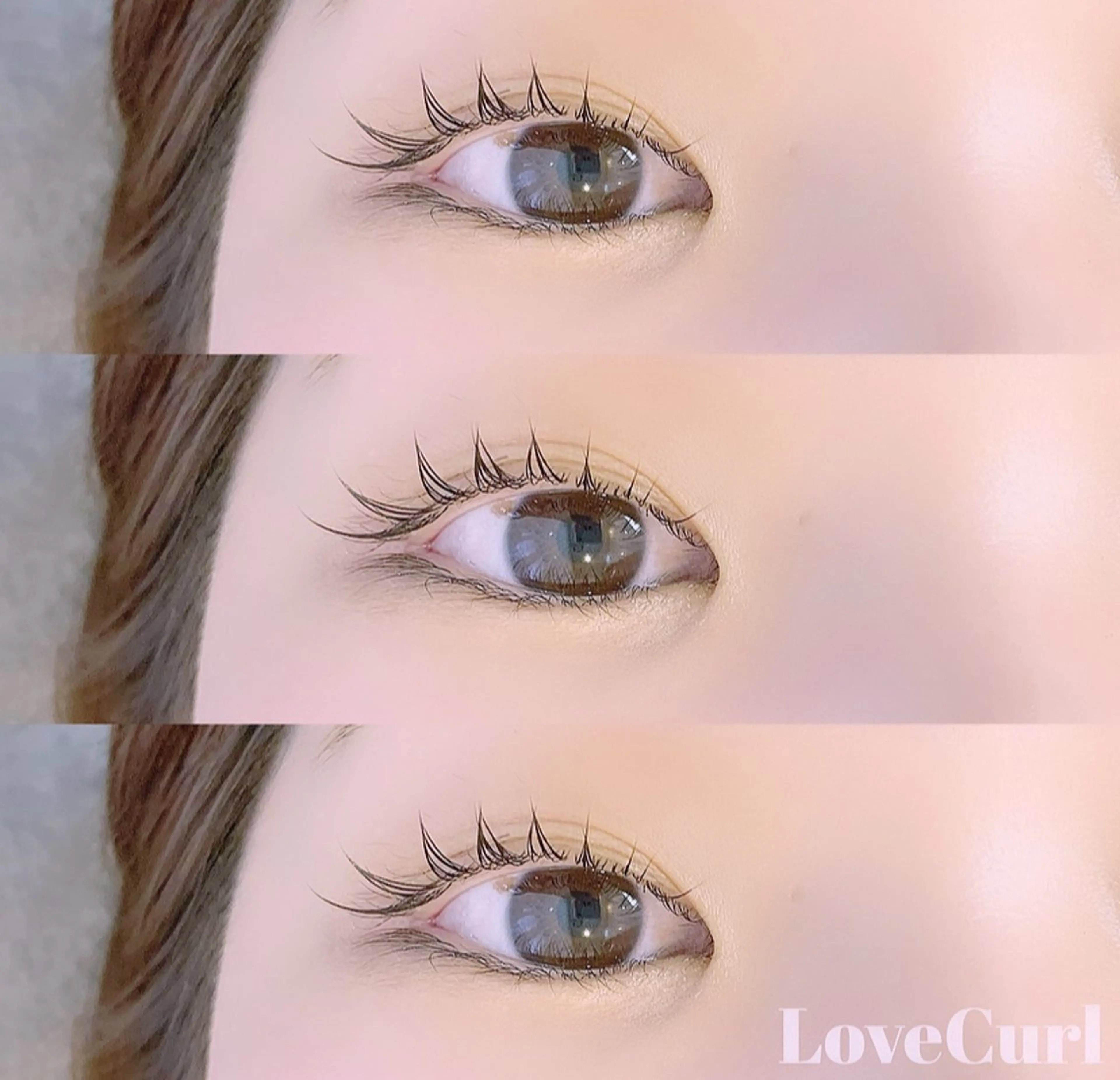 マツエク・マツパ 束感まつ毛 まつげパーマ しみず れいなのマツエク・マツパデザイン